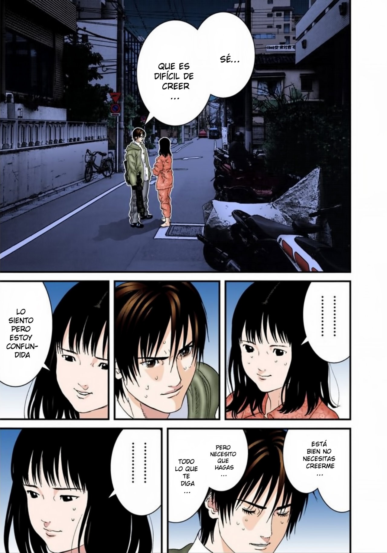Read Gantz Full Color ES Manga Online