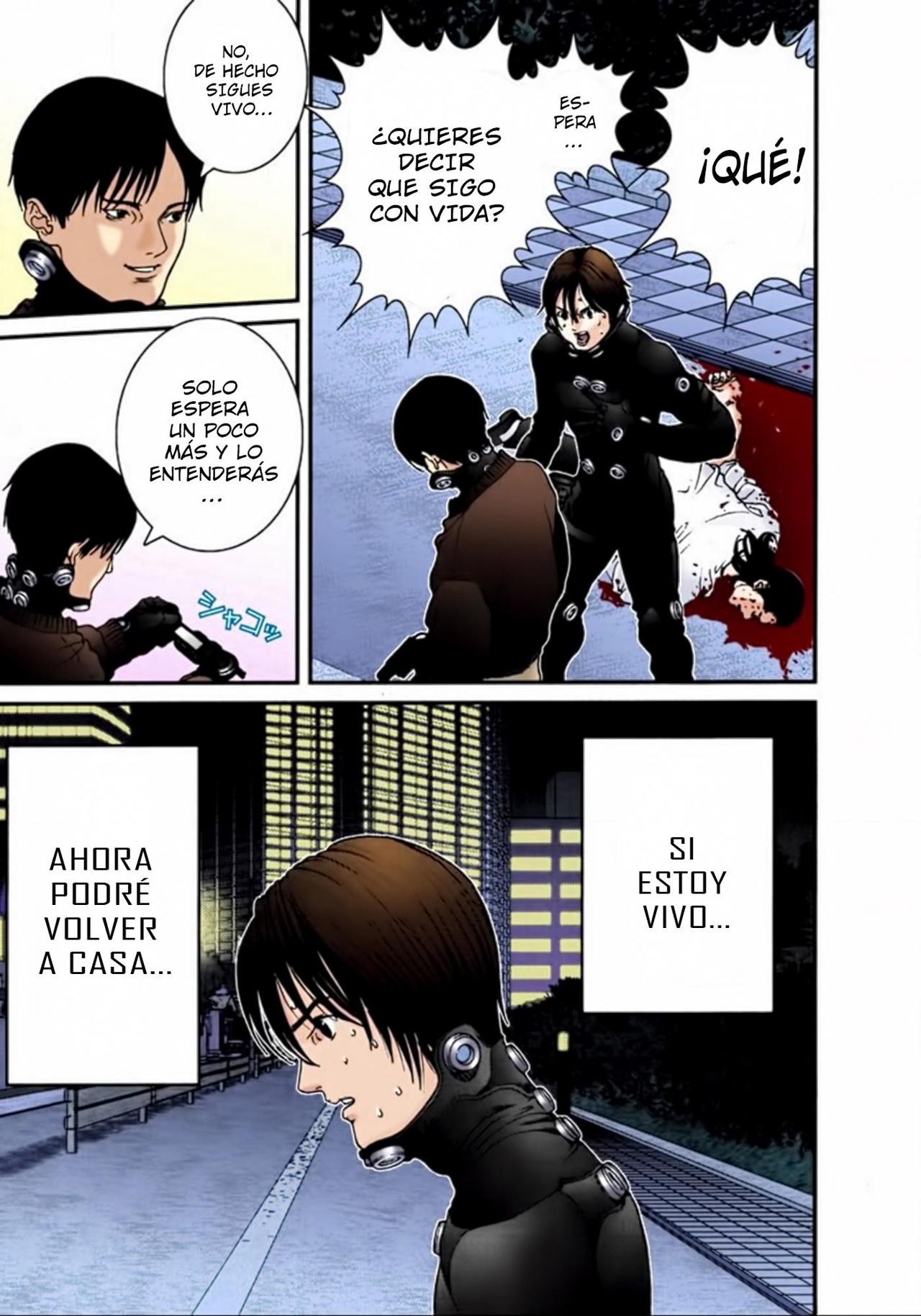 Read Gantz Full Color ES Manga Online