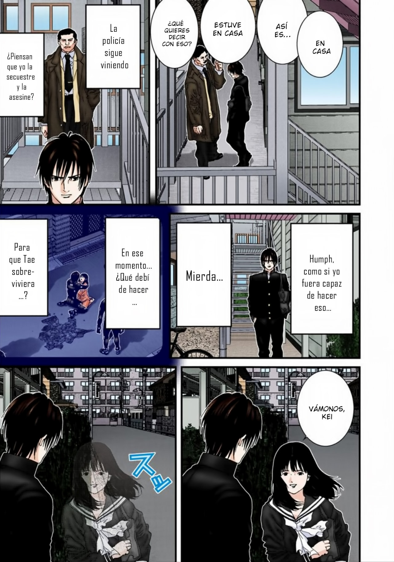 Read Gantz Full Color ES Manga Online