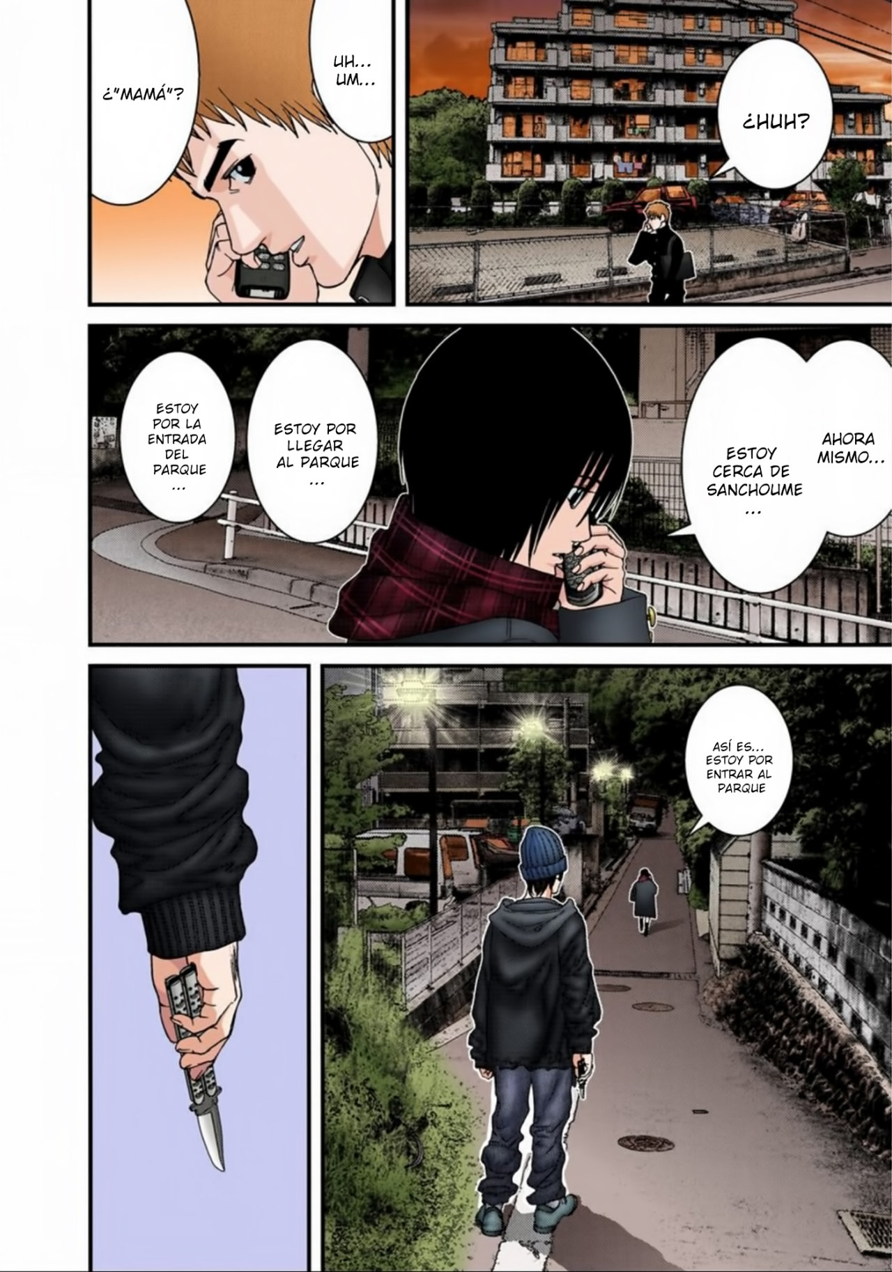 Read Gantz Full Color ES Manga Online