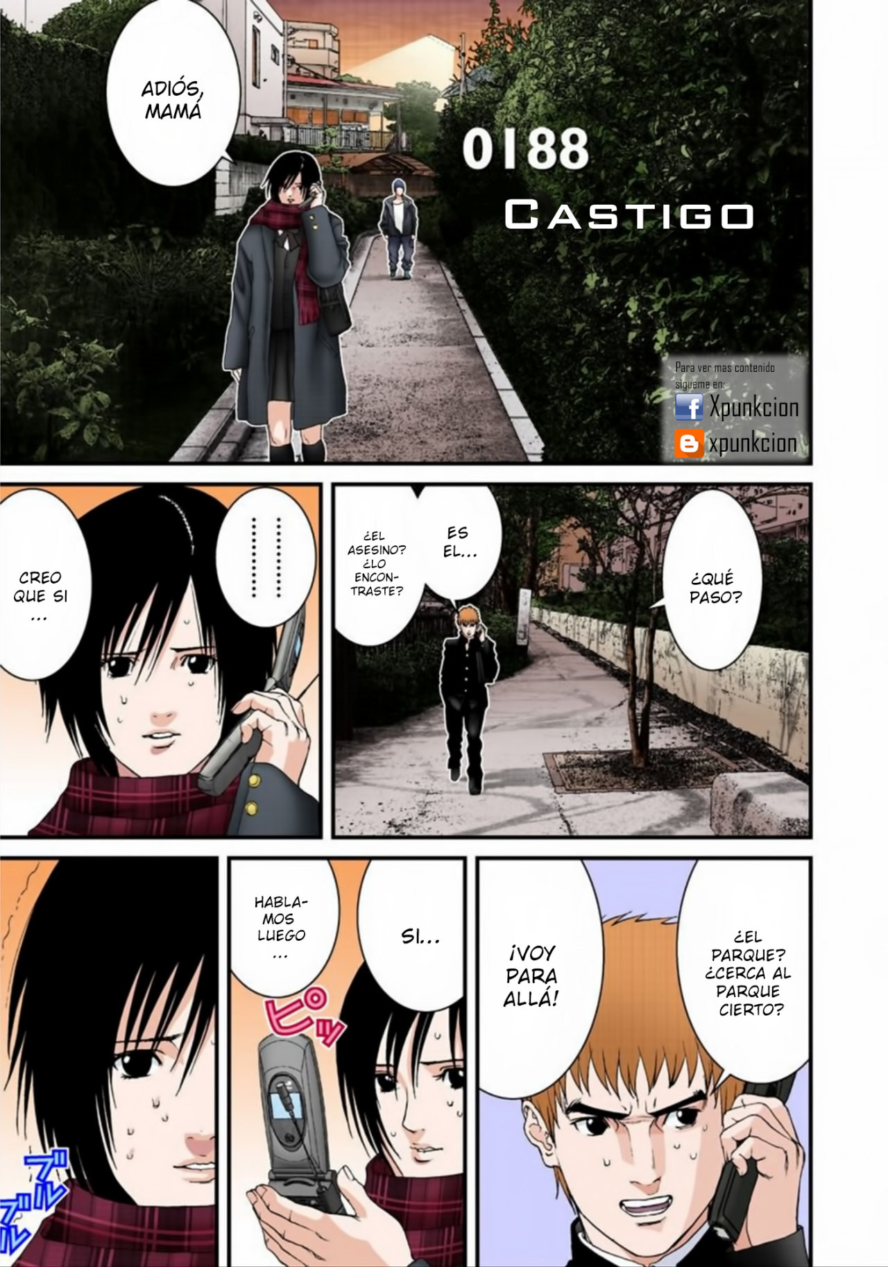 Read Gantz Full Color ES Manga Online