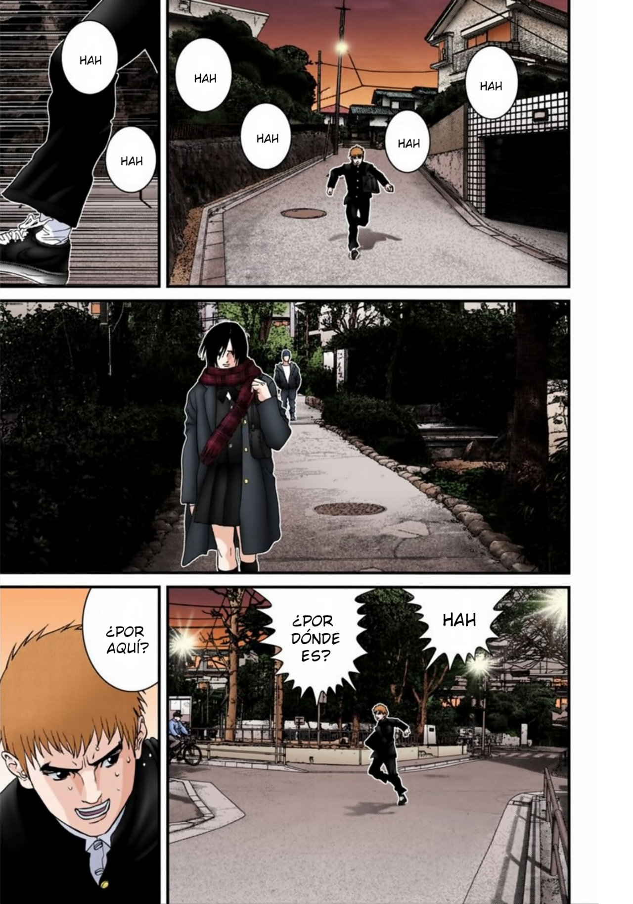 Read Gantz Full Color ES Manga Online