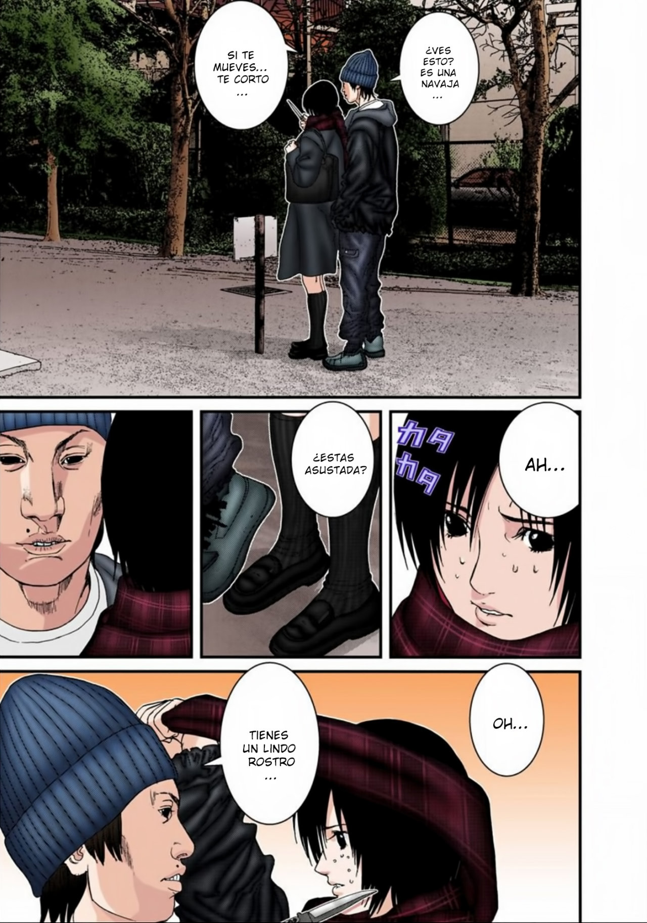 Read Gantz Full Color ES Manga Online