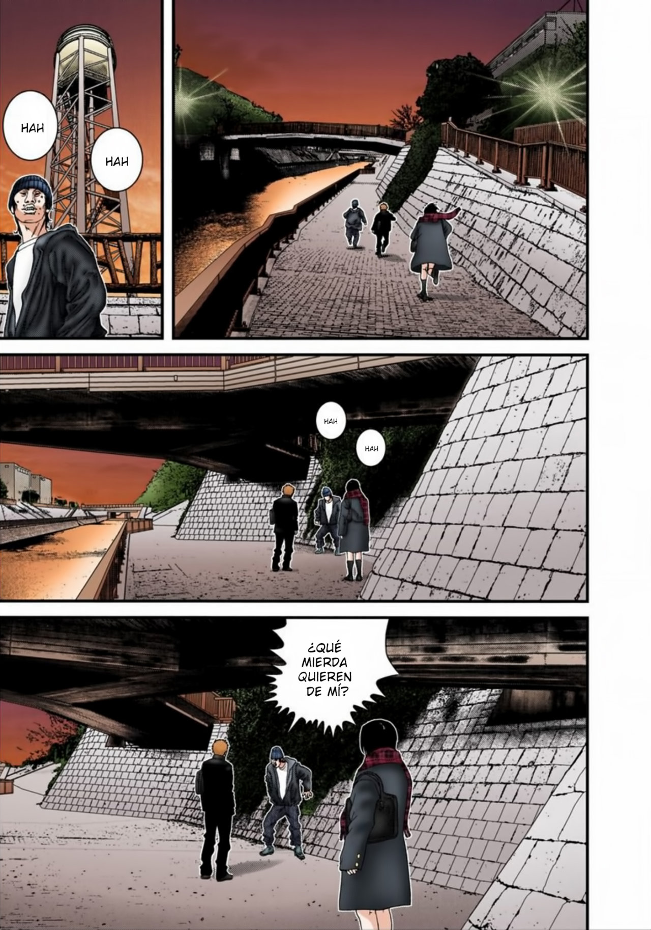 Read Gantz Full Color ES Manga Online