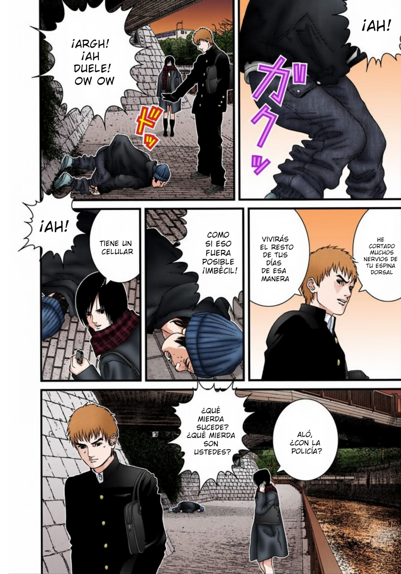 Read Gantz Full Color ES Manga Online
