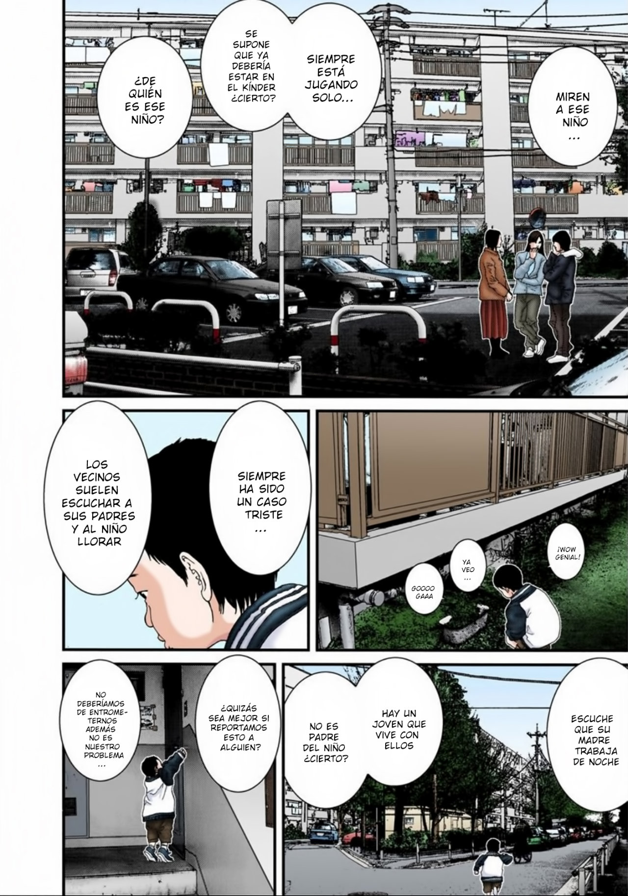 Read Gantz Full Color ES Manga Online