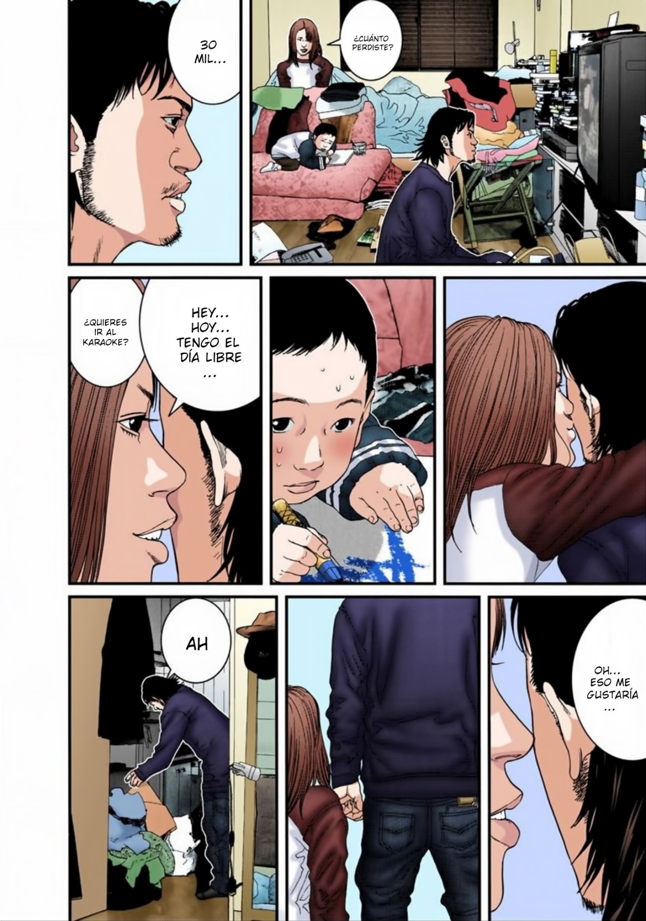 Read Gantz Full Color ES Manga Online
