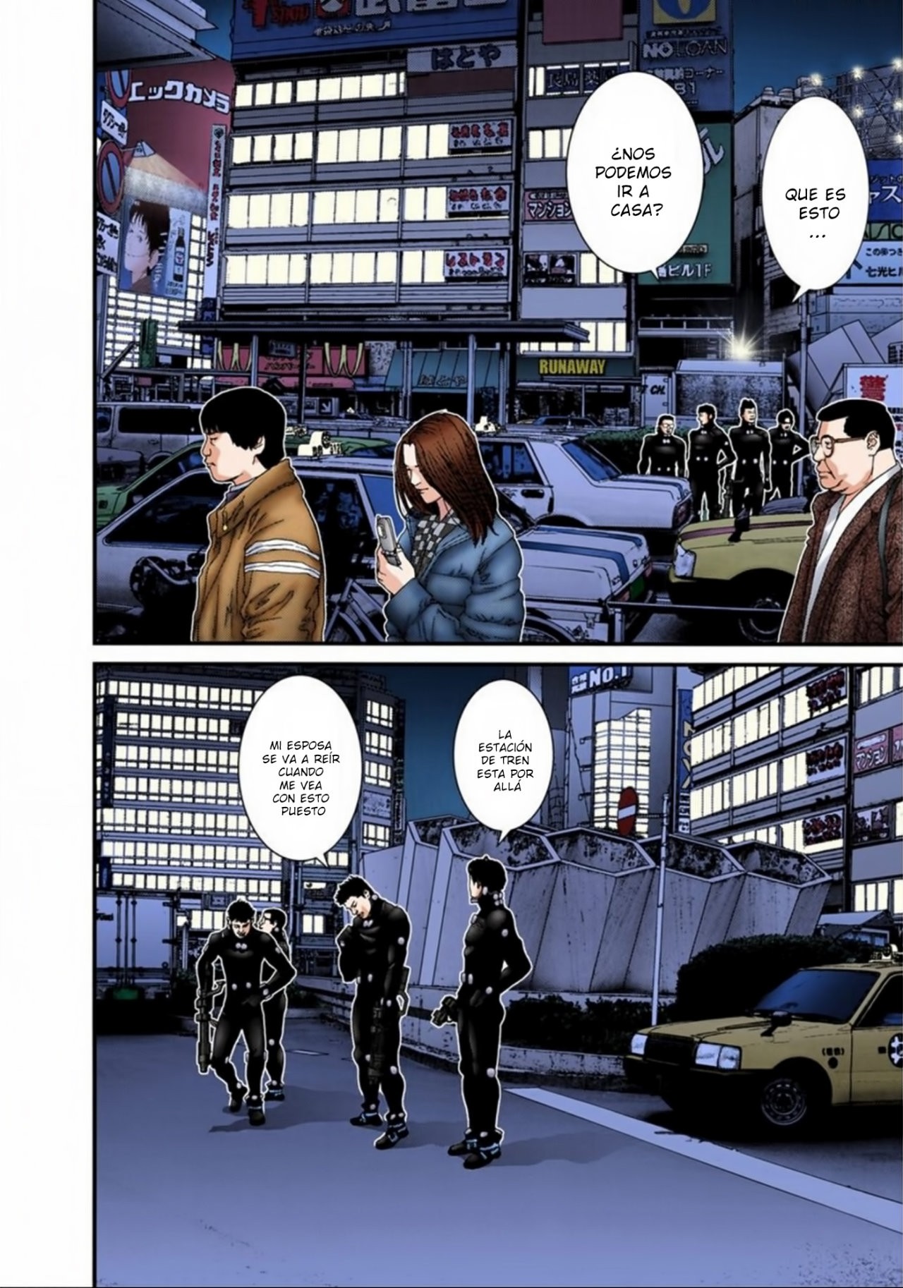 Read Gantz Full Color ES Manga Online