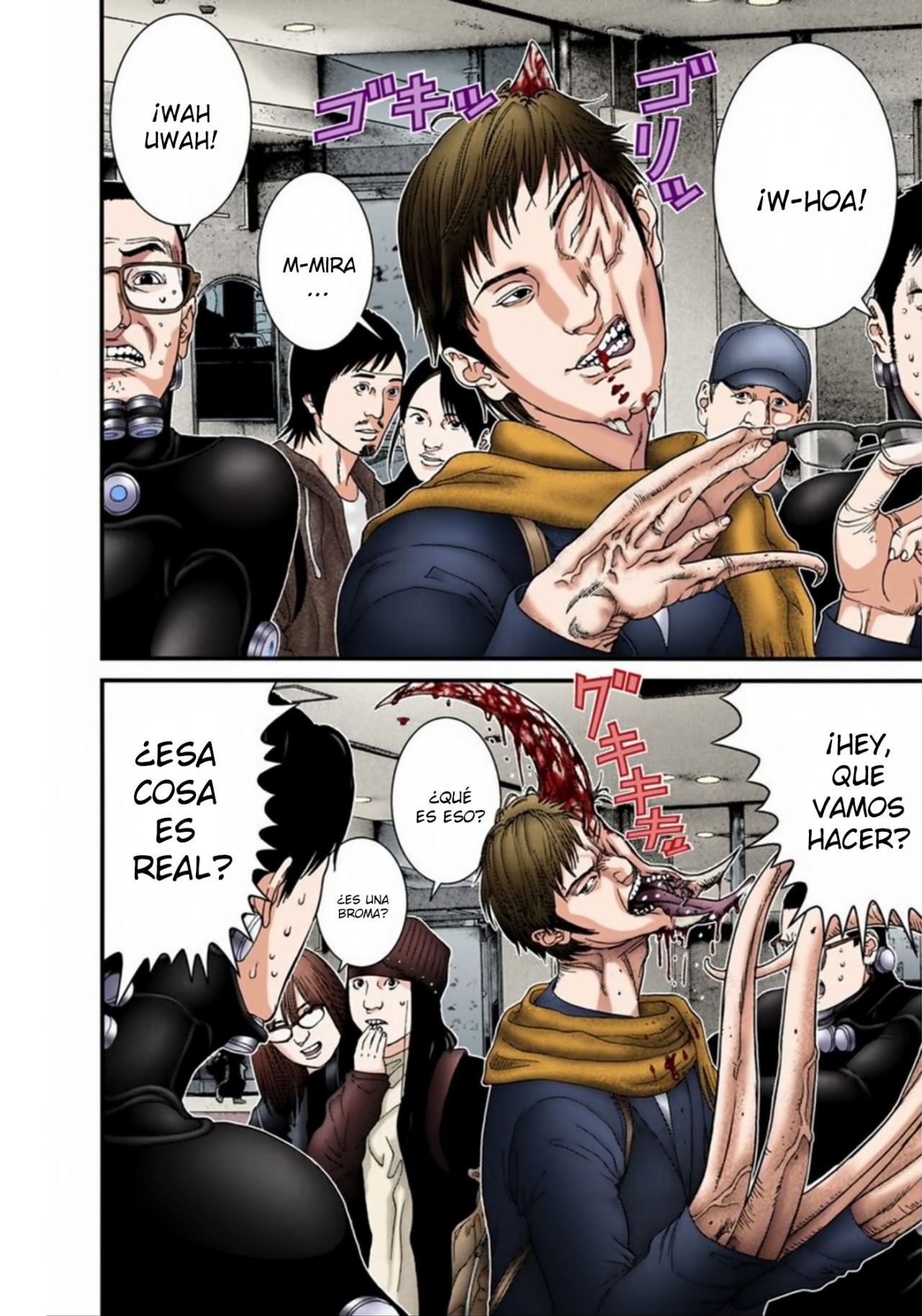 Read Gantz Full Color ES Manga Online