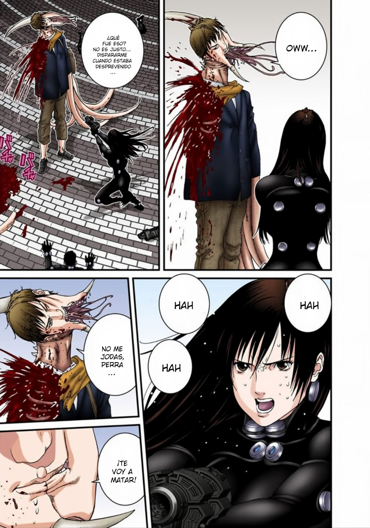 Read Gantz Full Color ES Manga Online