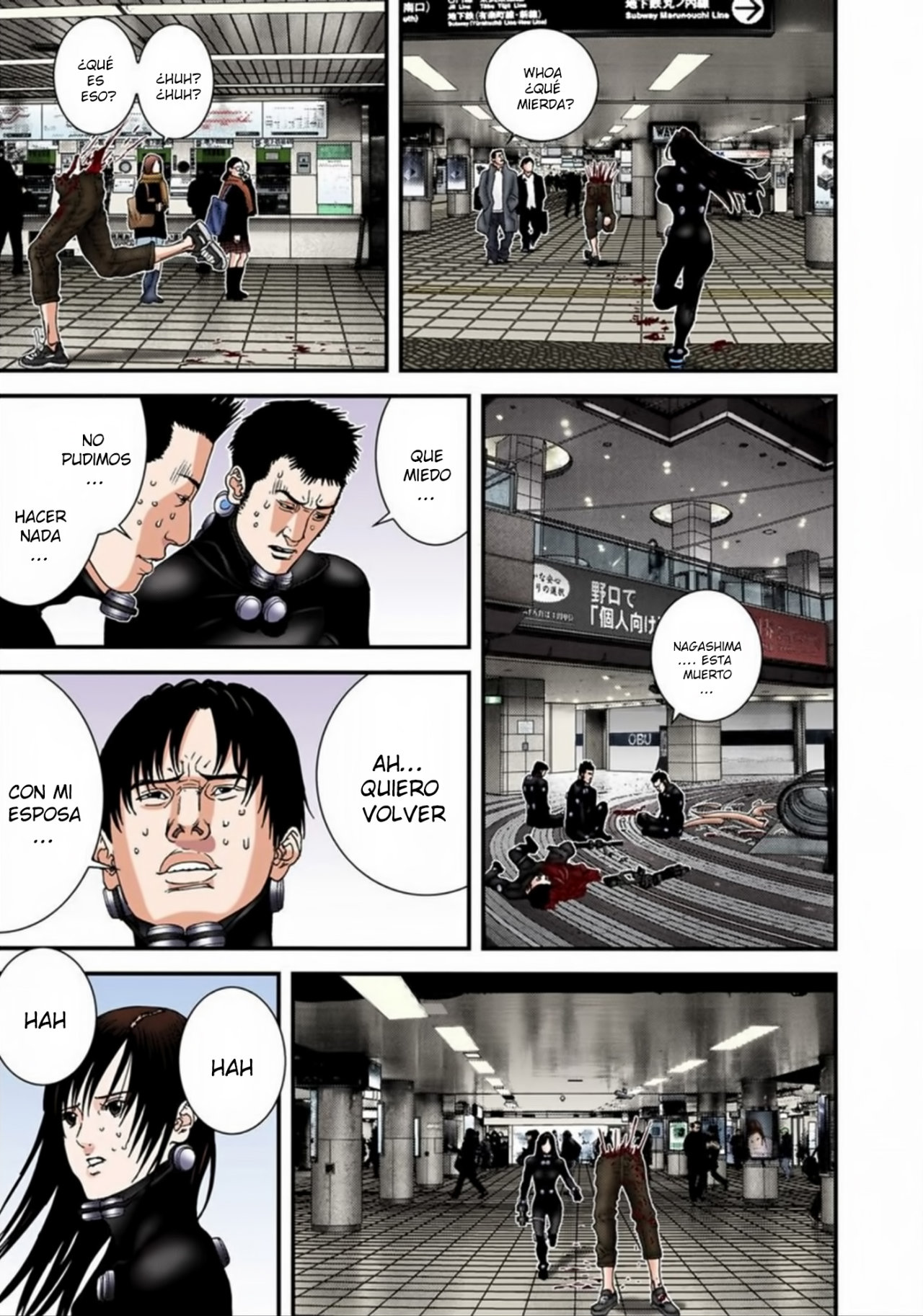 Read Gantz Full Color ES Manga Online