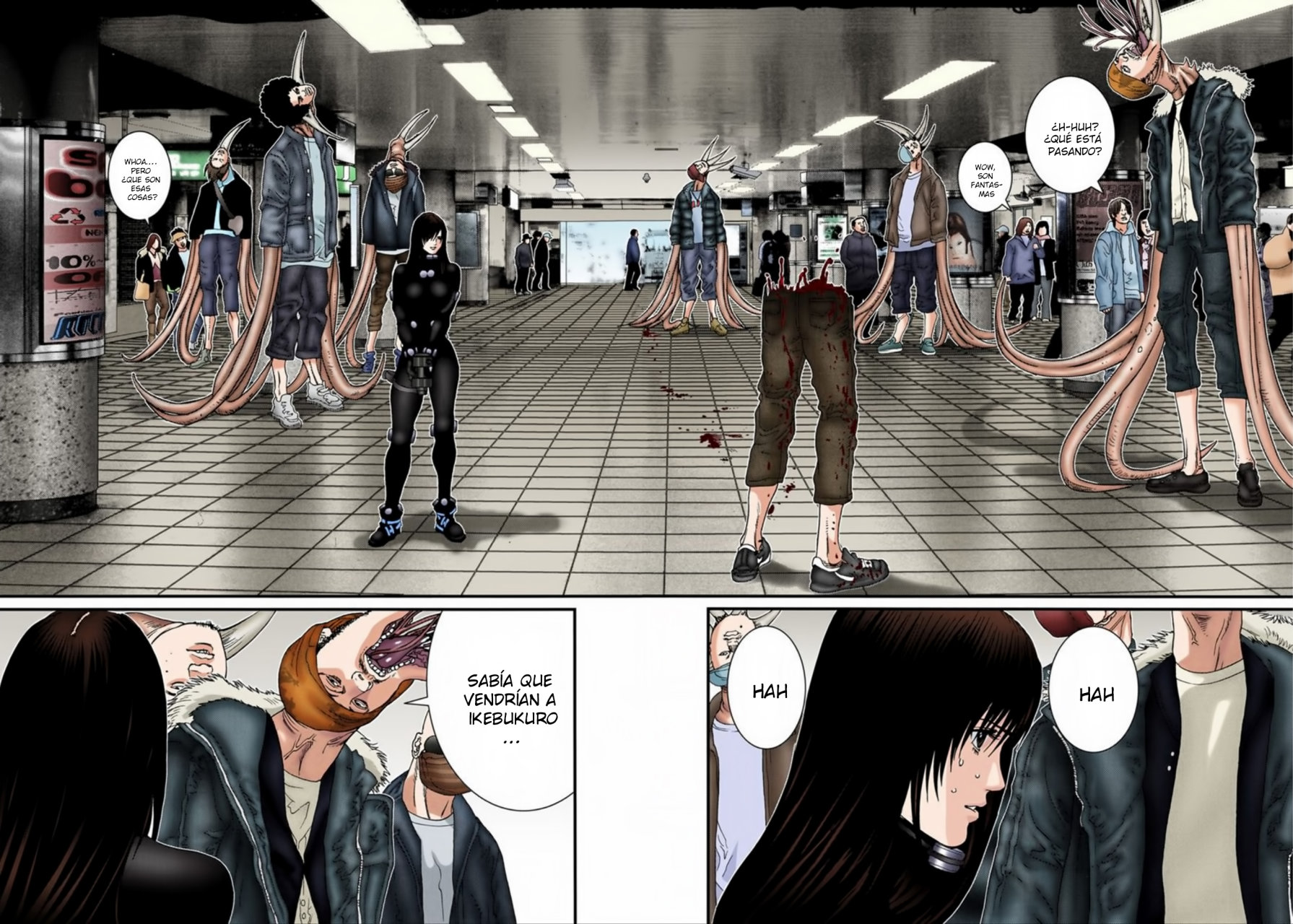Read Gantz Full Color ES Manga Online