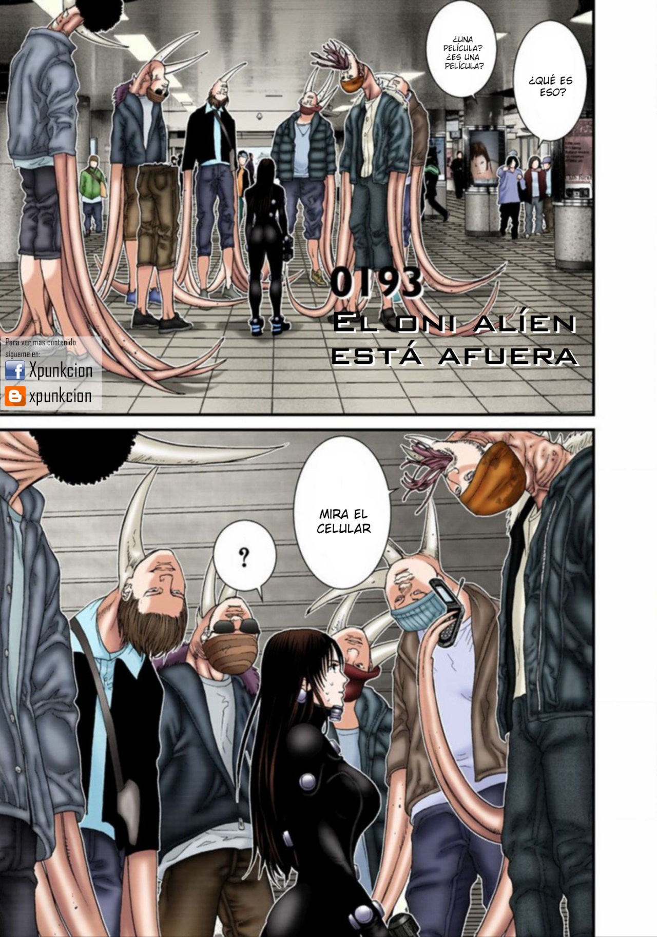 Read Gantz Full Color ES Manga Online