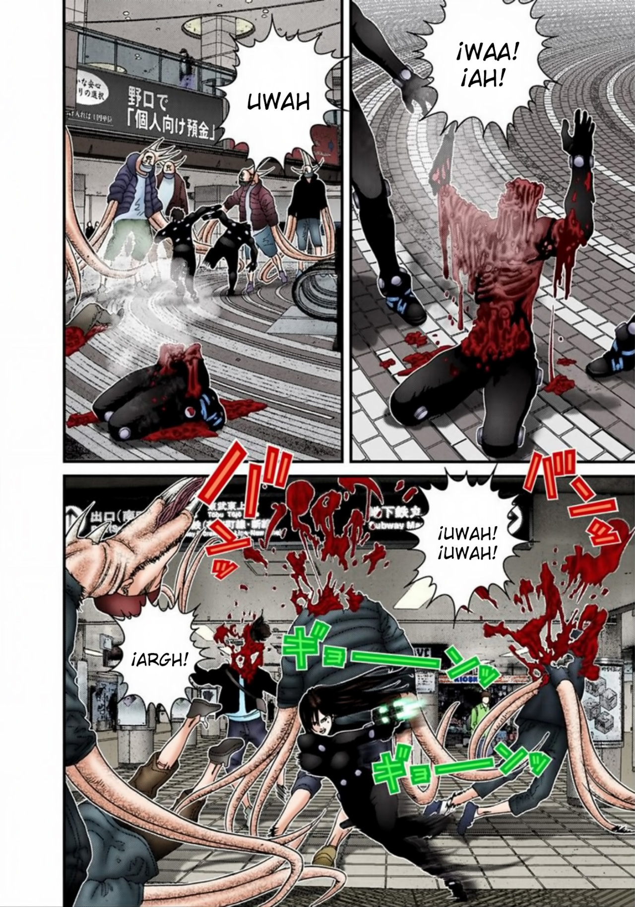 Read Gantz Full Color ES Manga Online