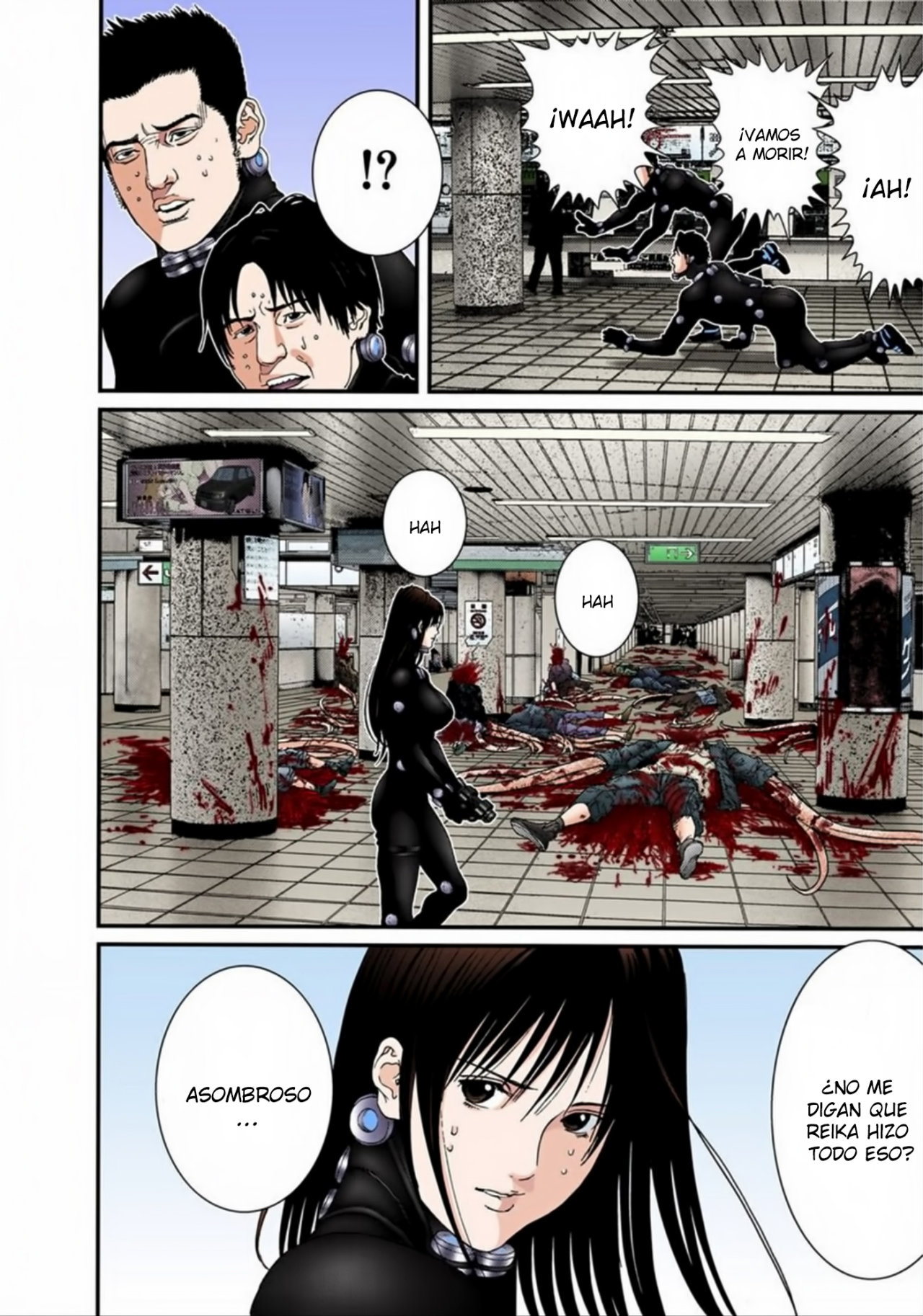 Read Gantz Full Color ES Manga Online
