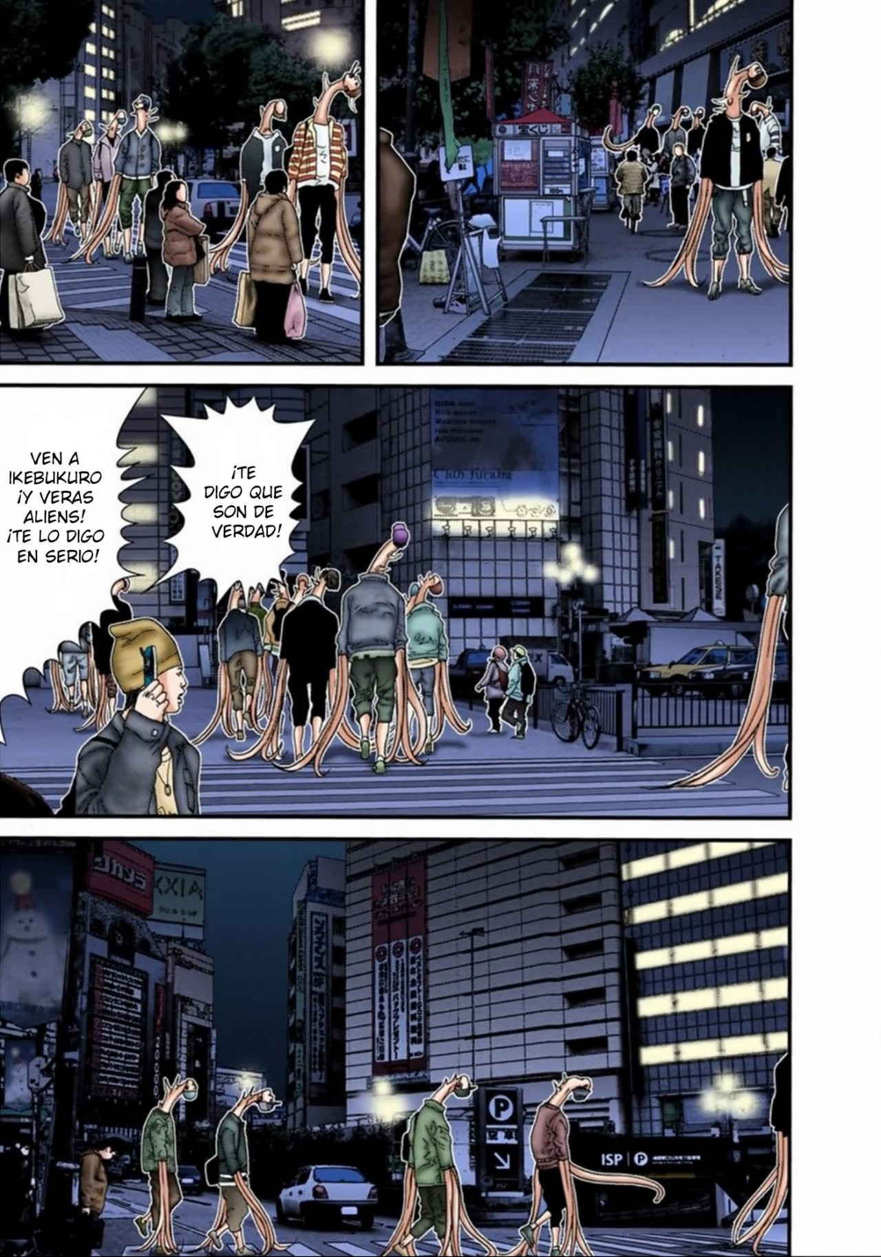 Read Gantz Full Color ES Manga Online