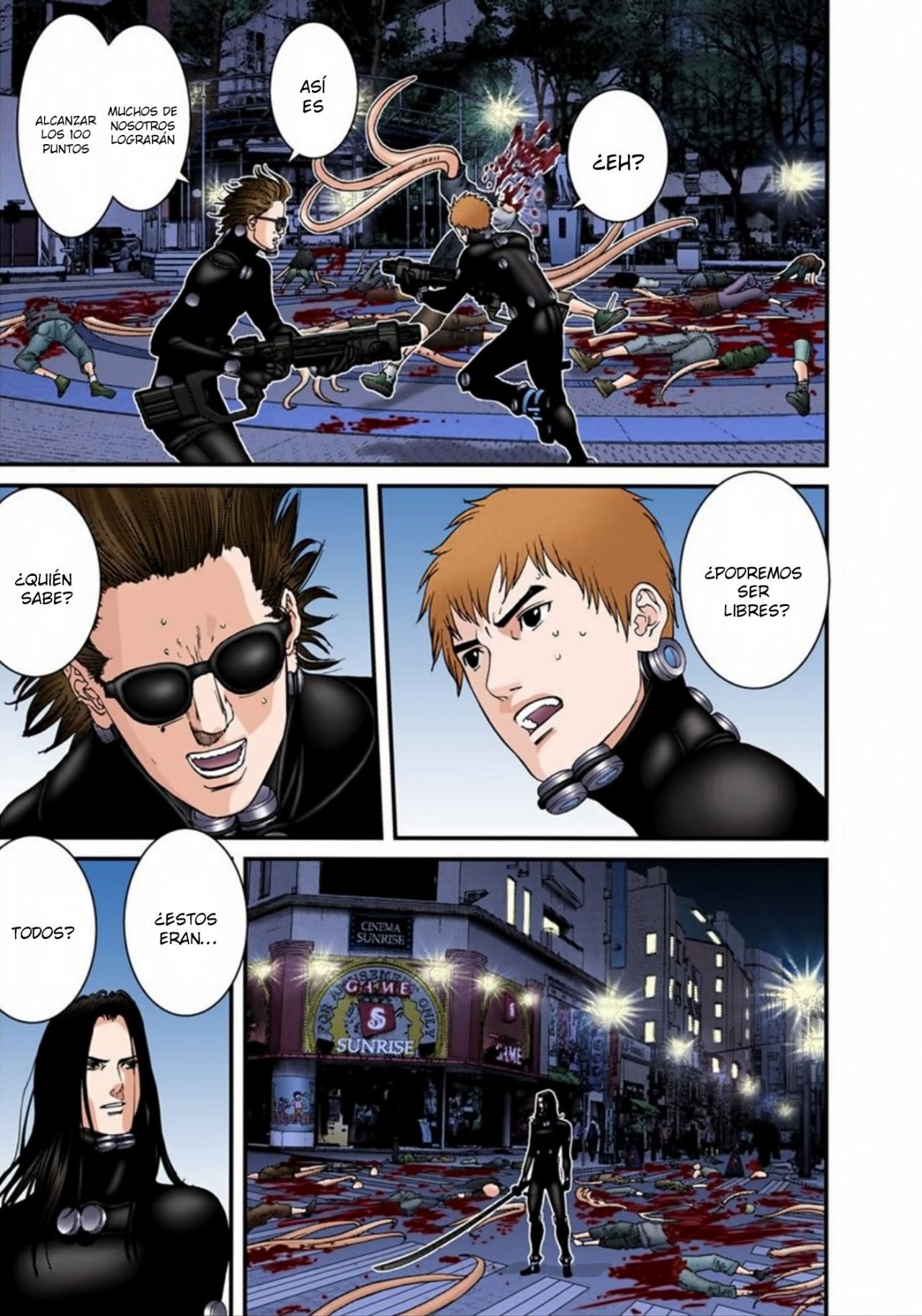 Read Gantz Full Color ES Manga Online