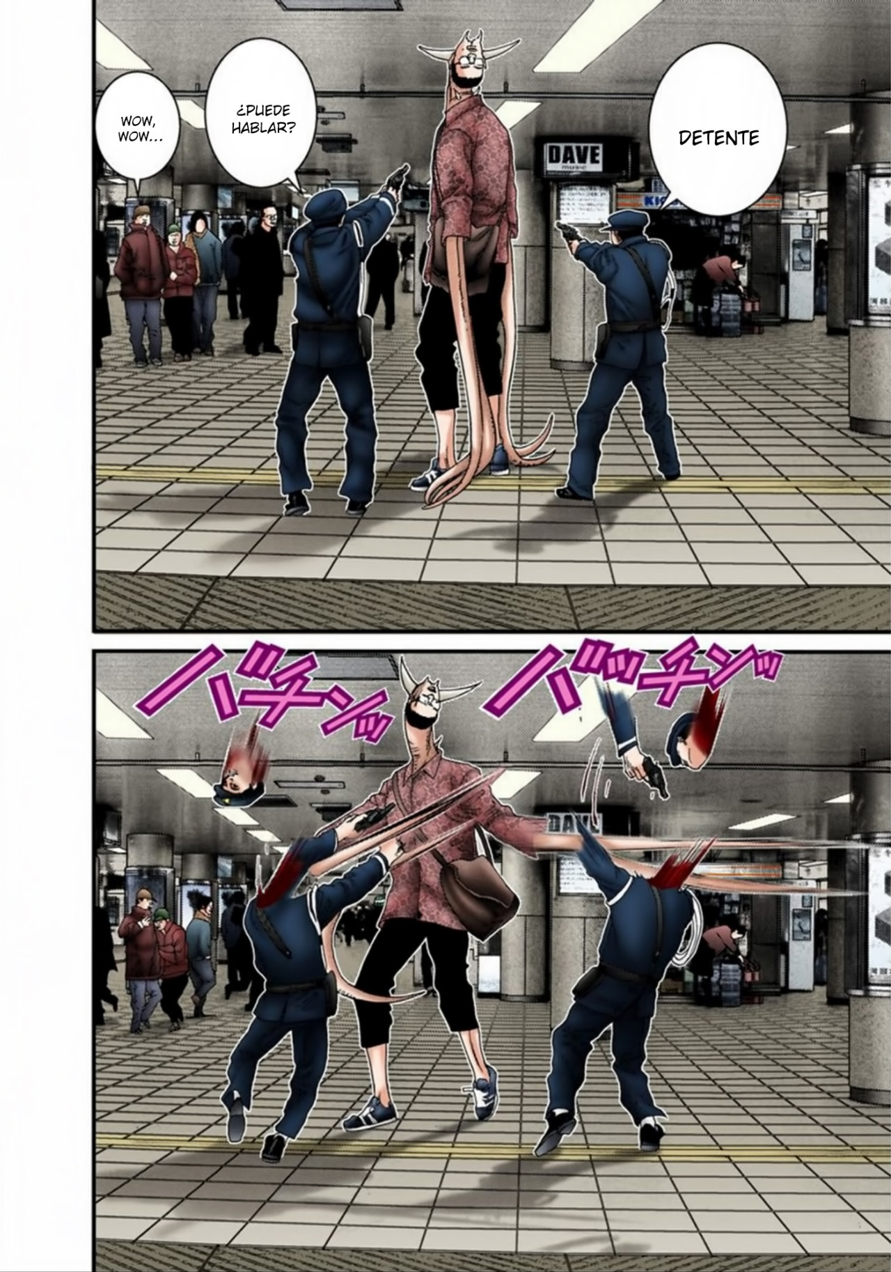 Read Gantz Full Color ES Manga Online