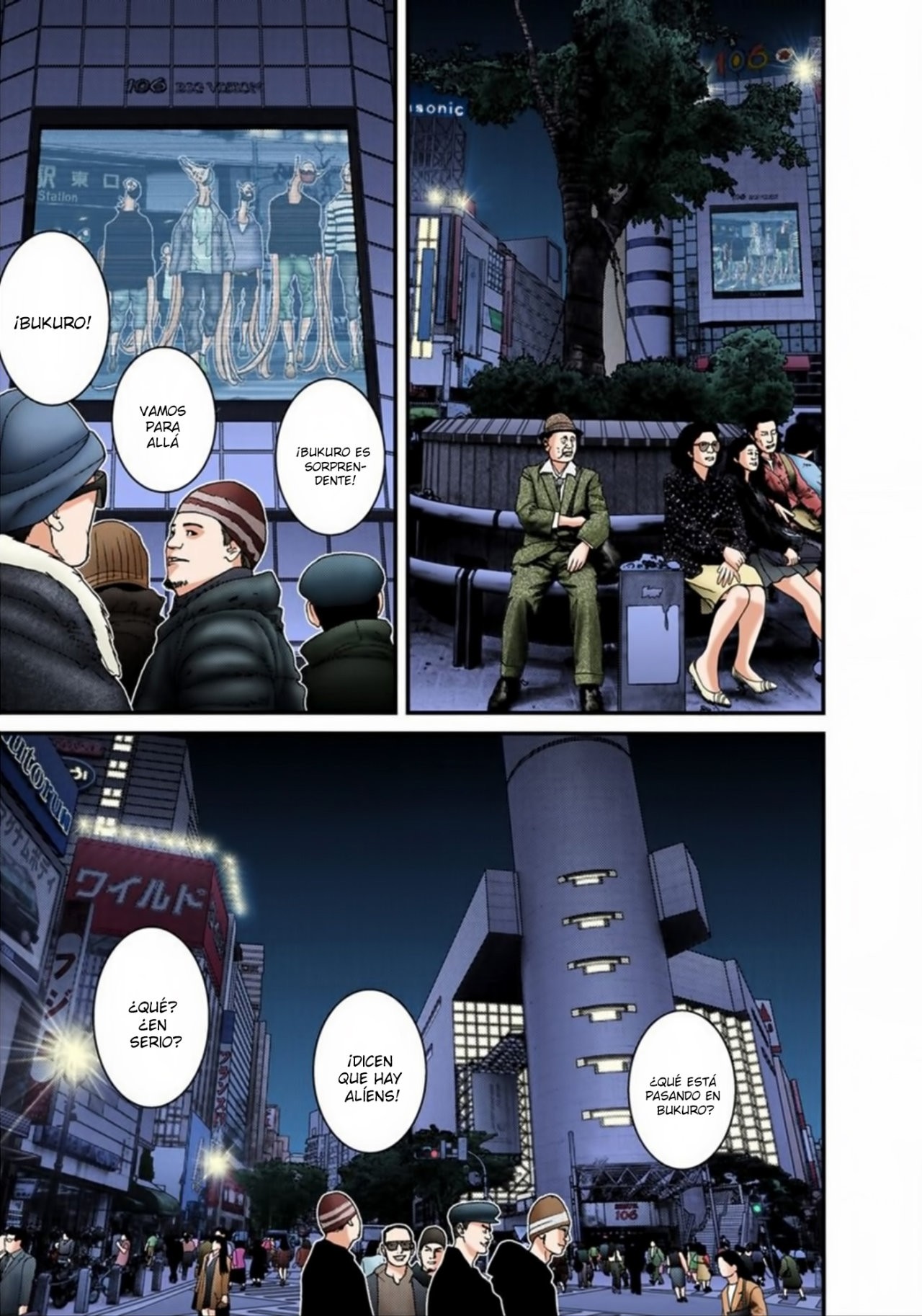 Read Gantz Full Color ES Manga Online