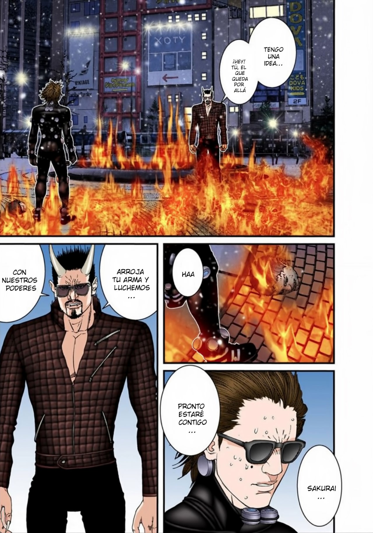 Read Gantz Full Color ES Manga Online