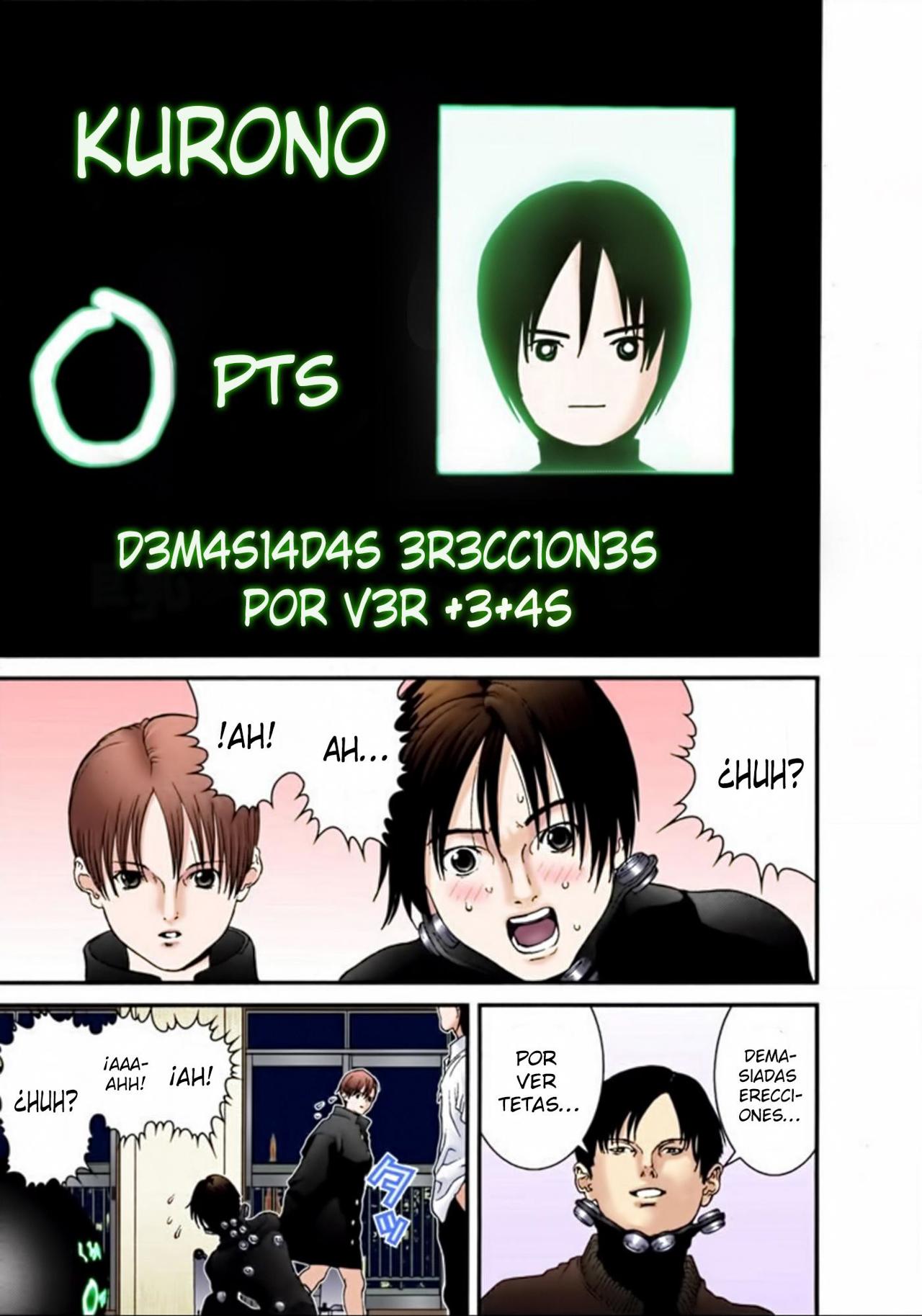 Read Gantz Full Color ES Manga Online