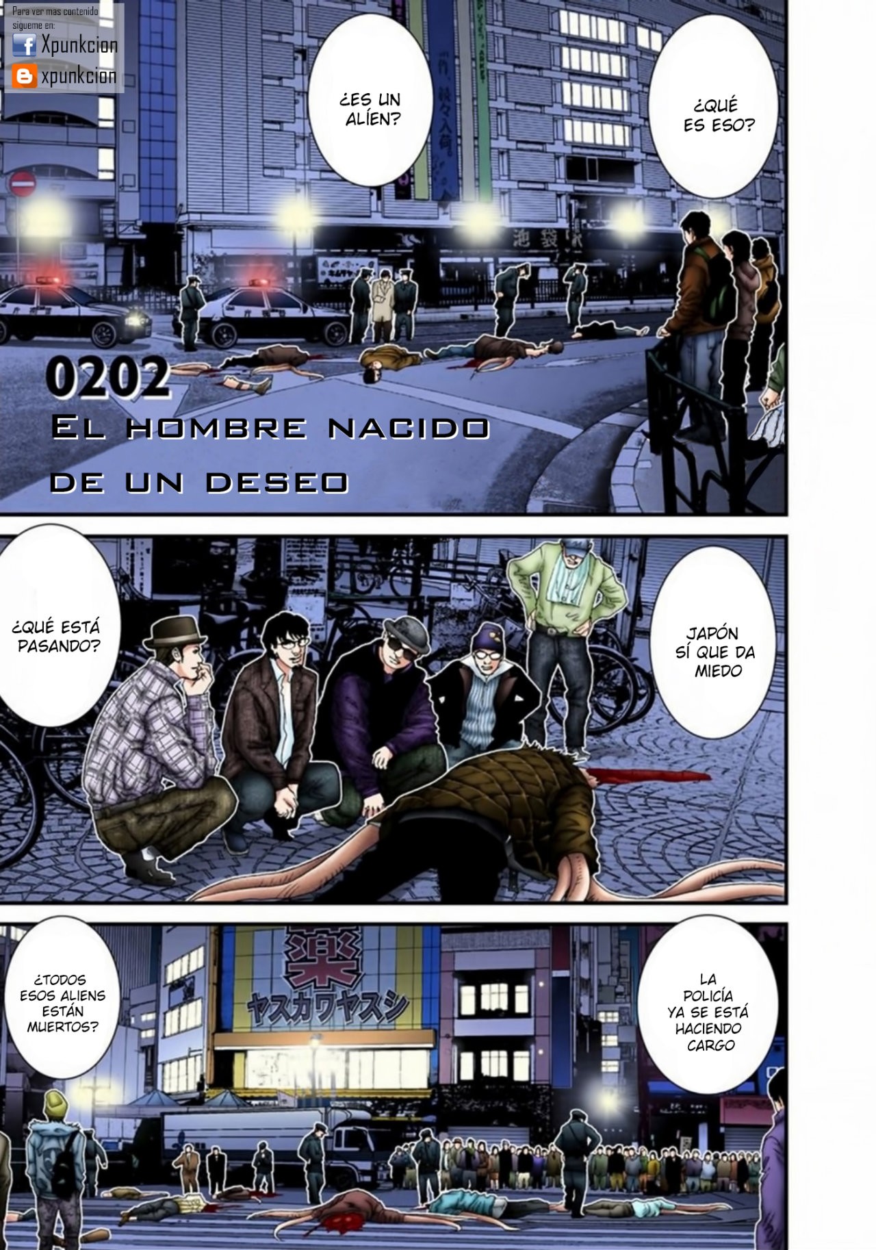 Read Gantz Full Color ES Manga Online