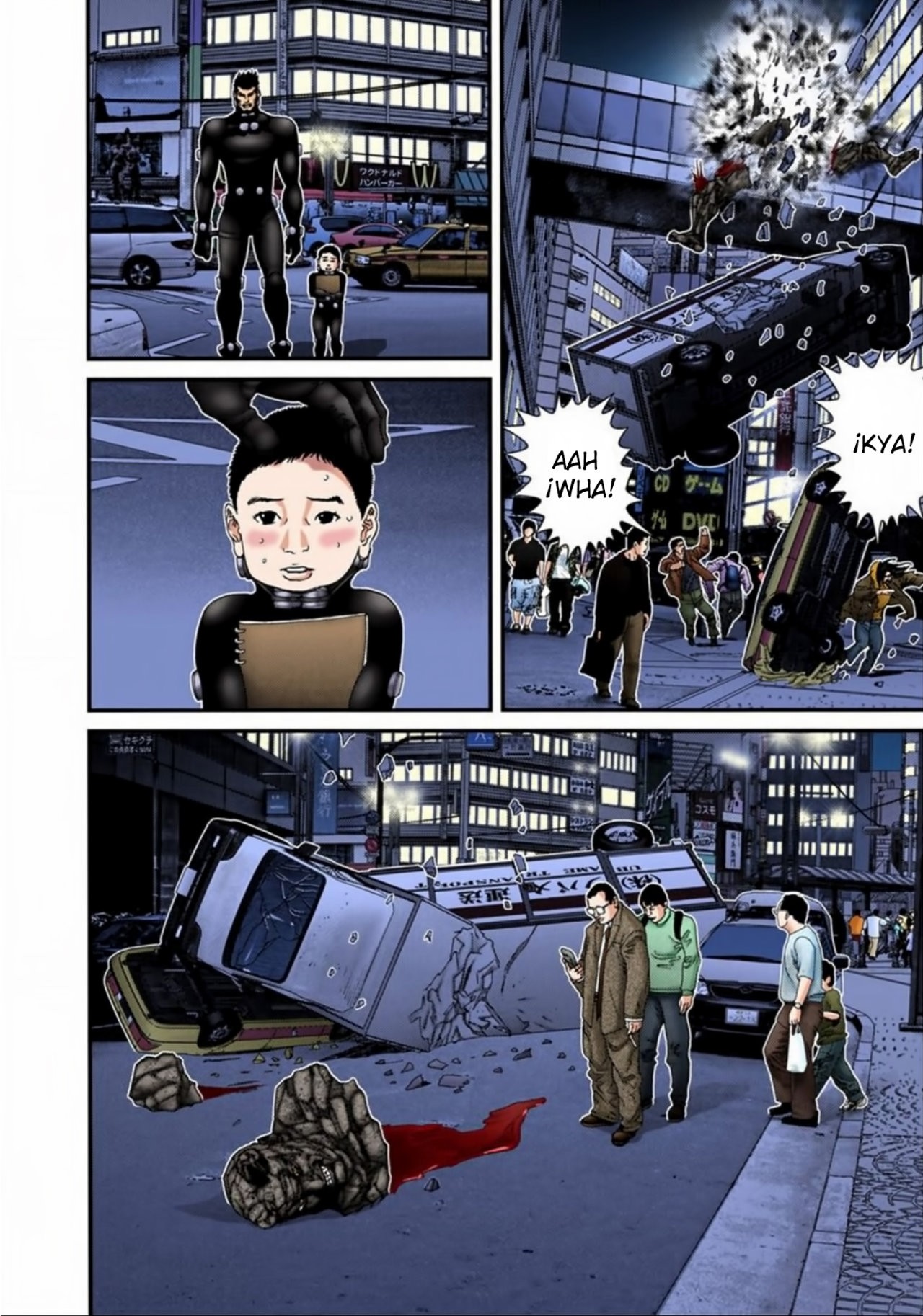 Read Gantz Full Color ES Manga Online
