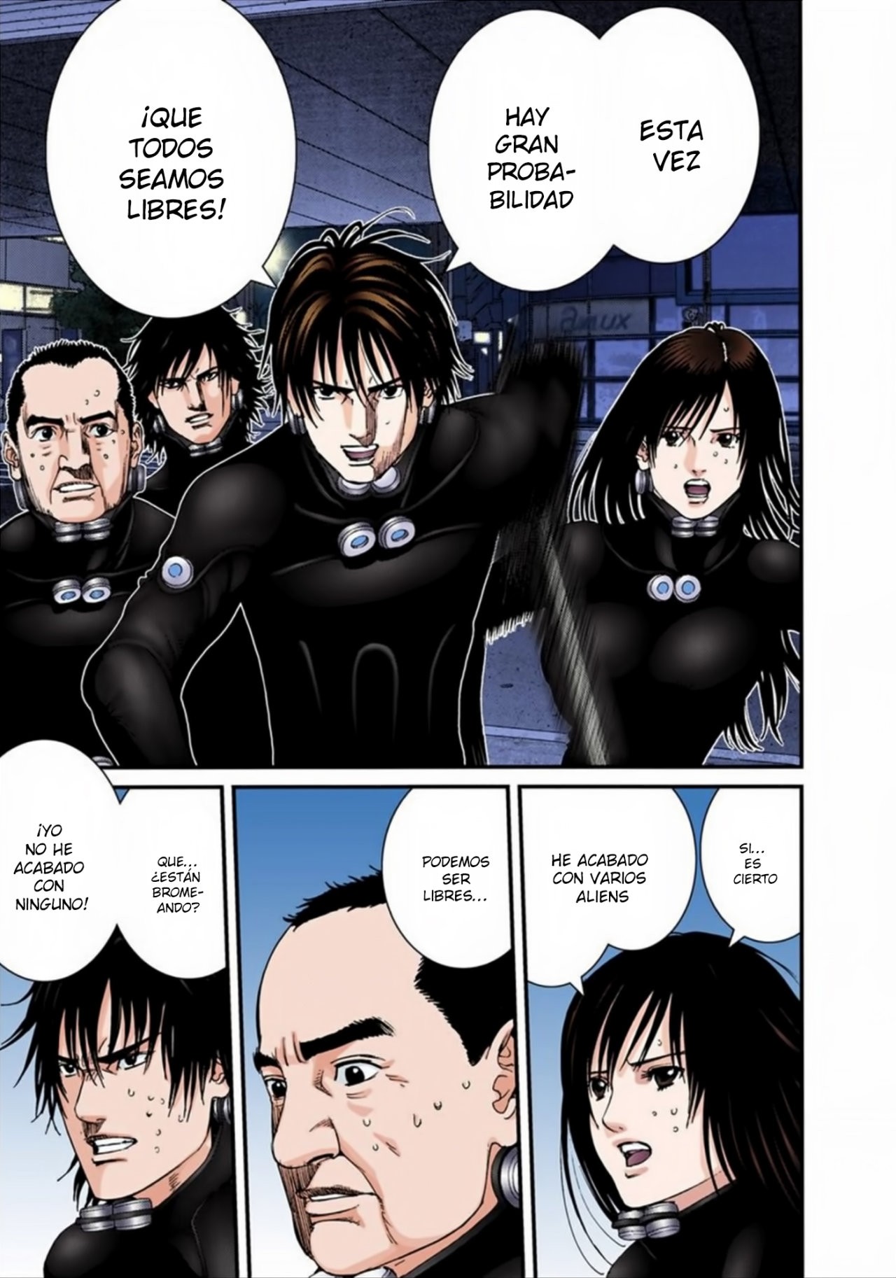 Read Gantz Full Color ES Manga Online