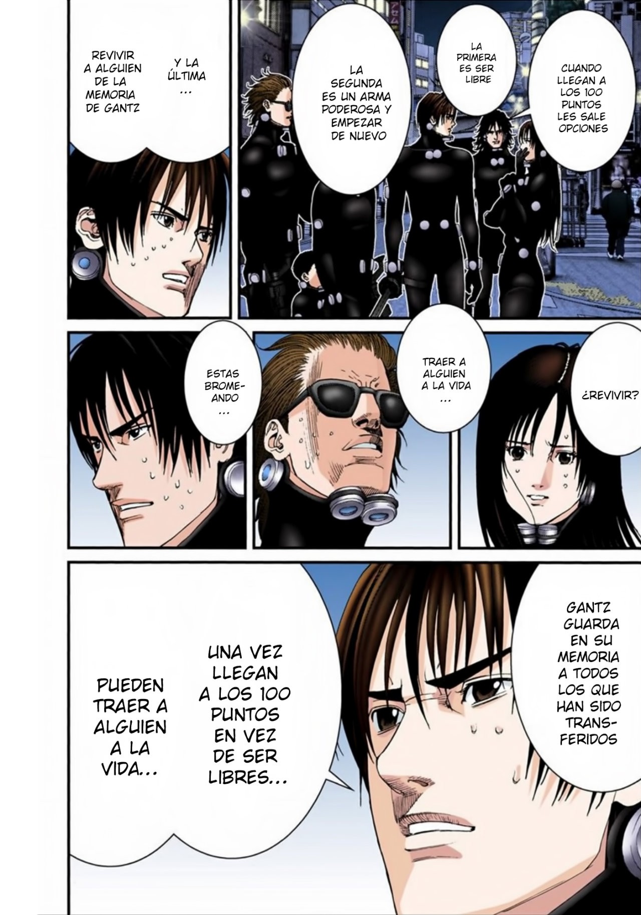 Read Gantz Full Color ES Manga Online