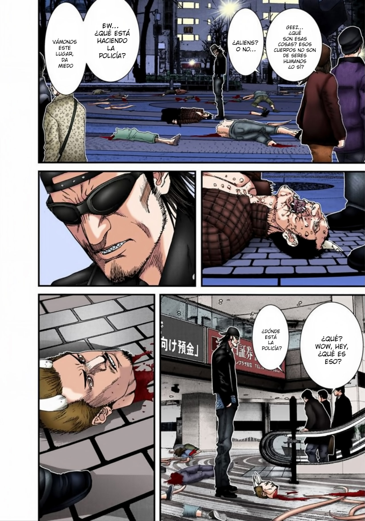 Read Gantz Full Color ES Manga Online