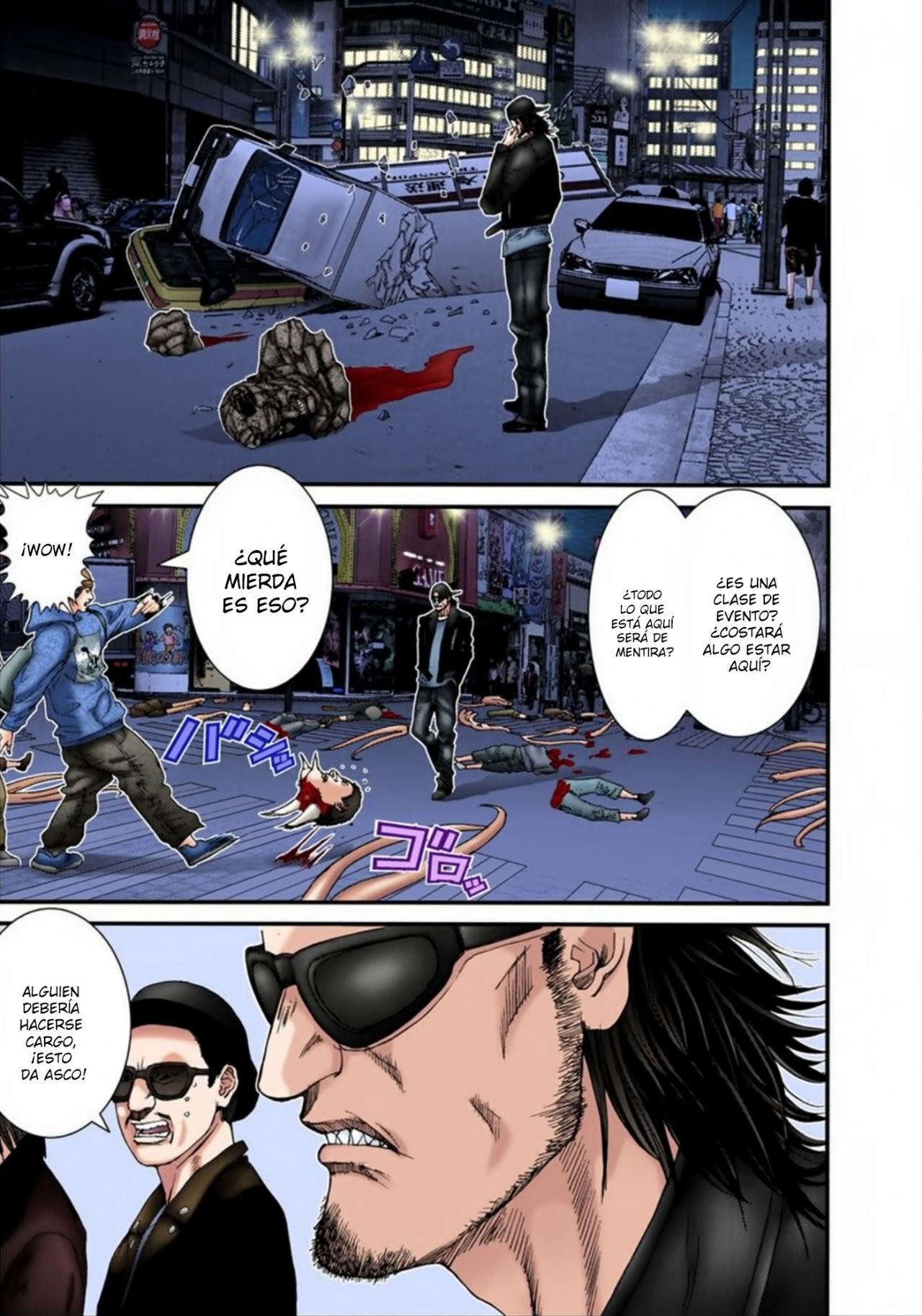Read Gantz Full Color ES Manga Online