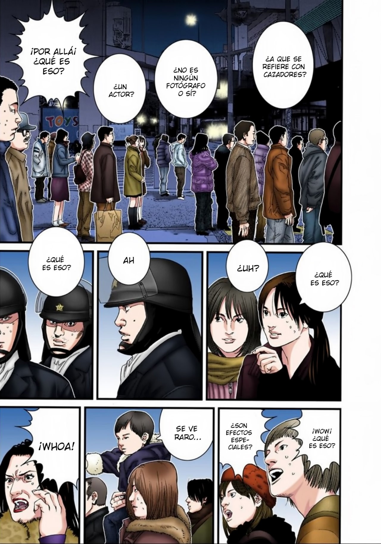 Read Gantz Full Color ES Manga Online