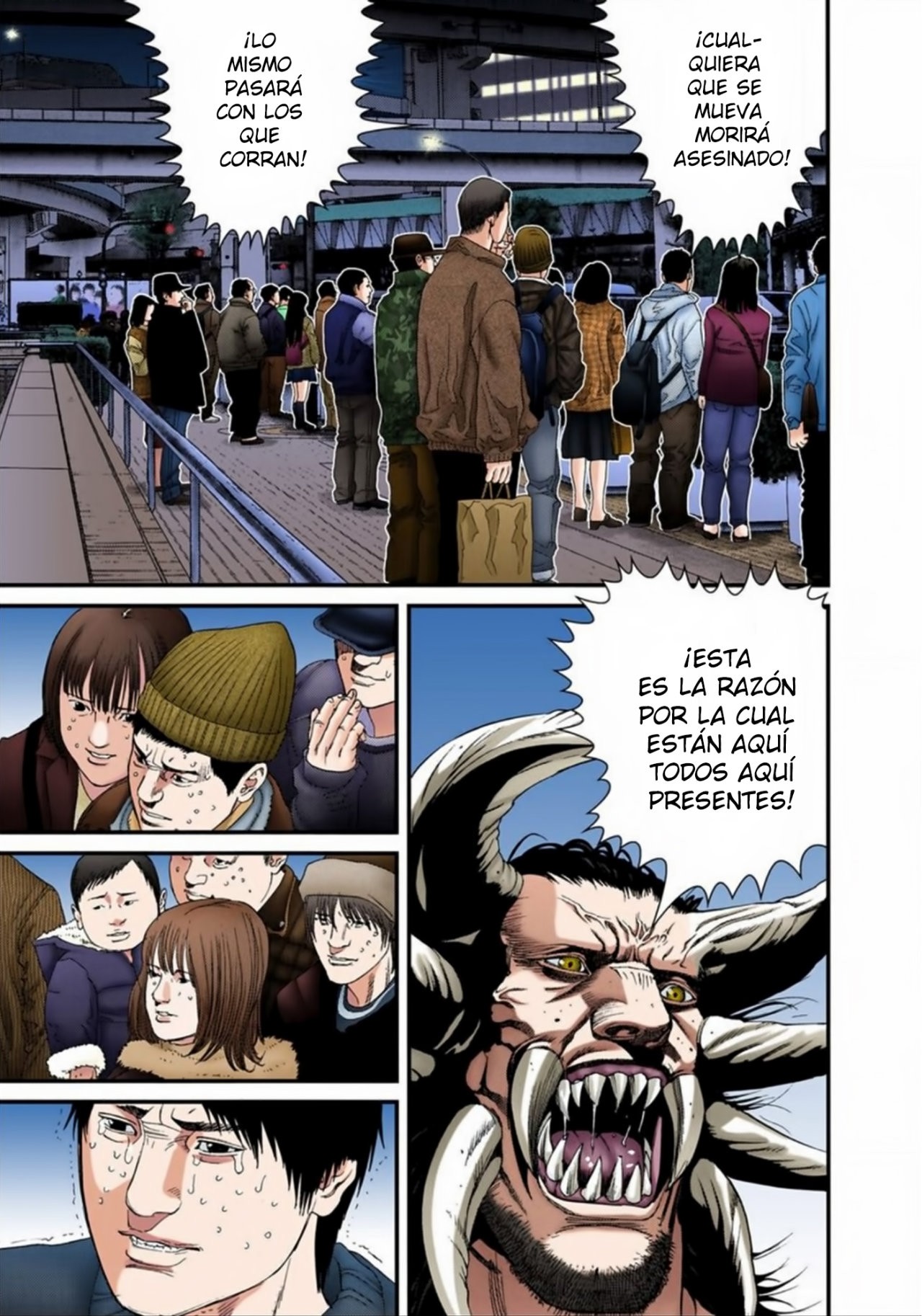 Read Gantz Full Color ES Manga Online