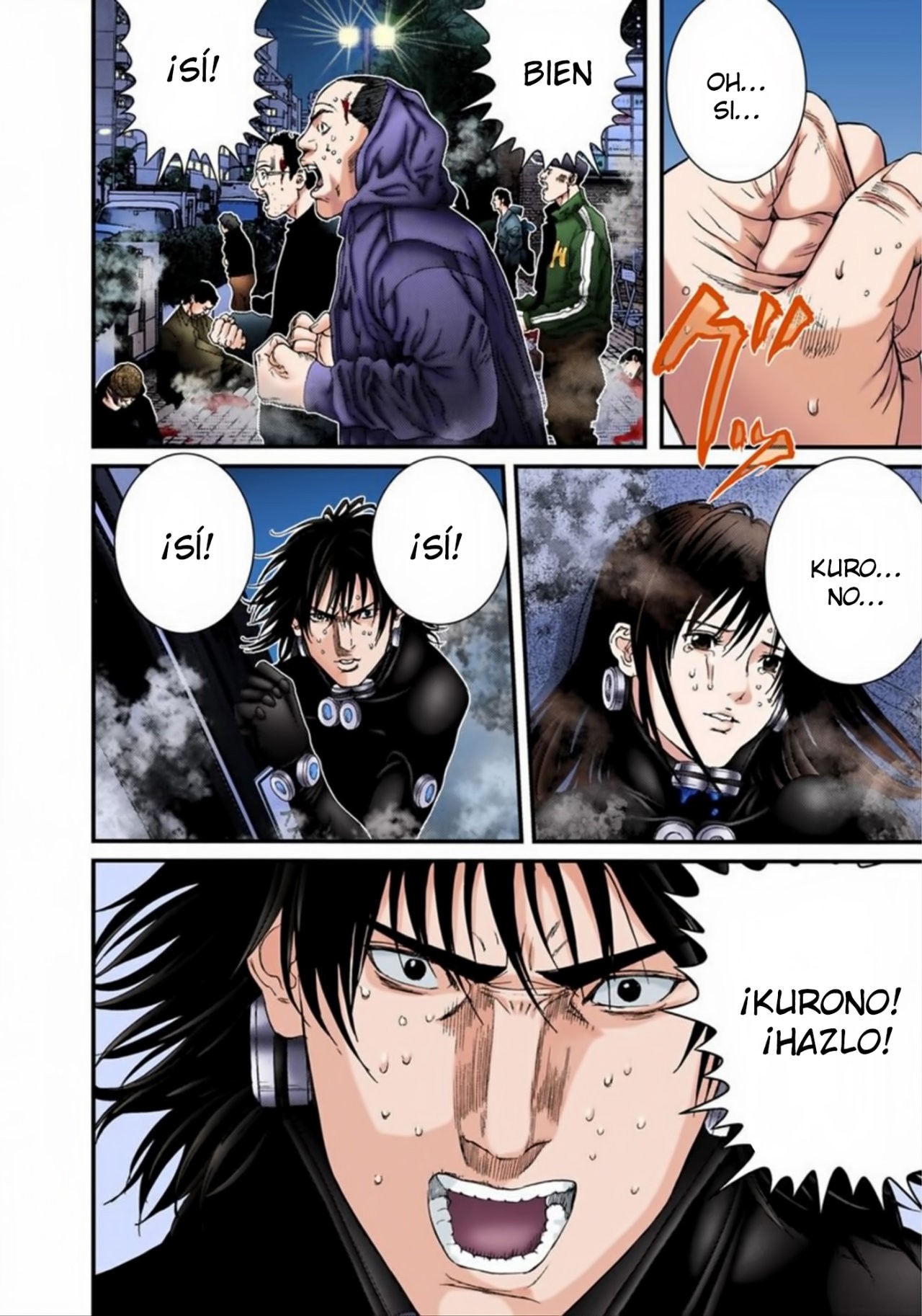 Read Gantz Full Color ES Manga Online
