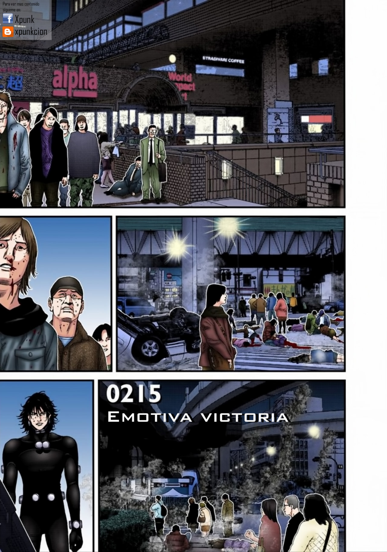 Read Gantz Full Color ES Manga Online