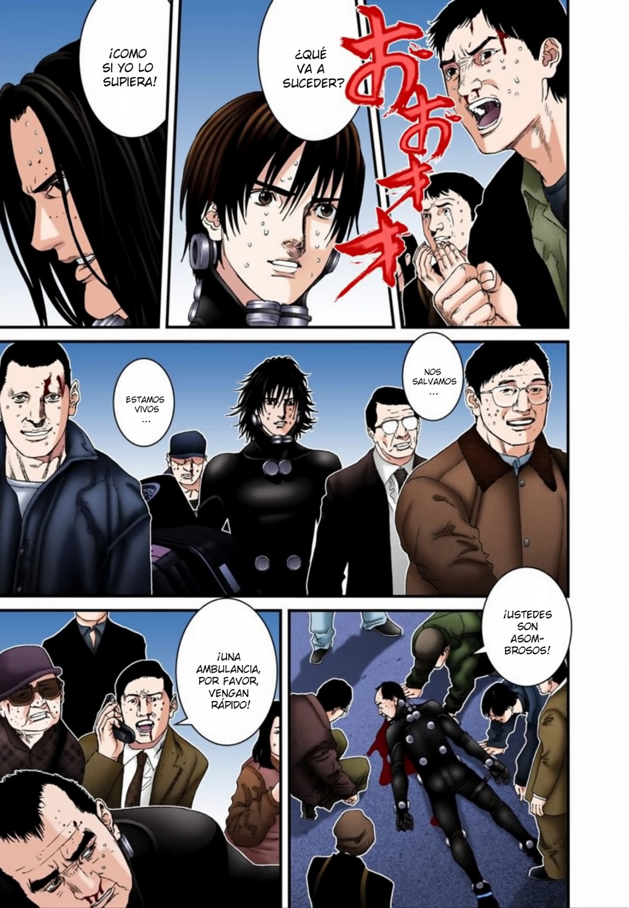 Read Gantz Full Color ES Manga Online
