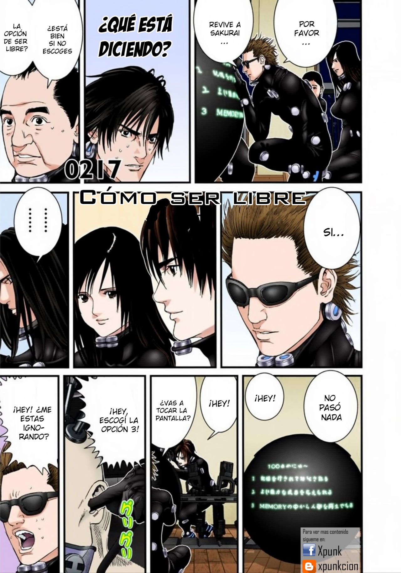 Read Gantz Full Color ES Manga Online