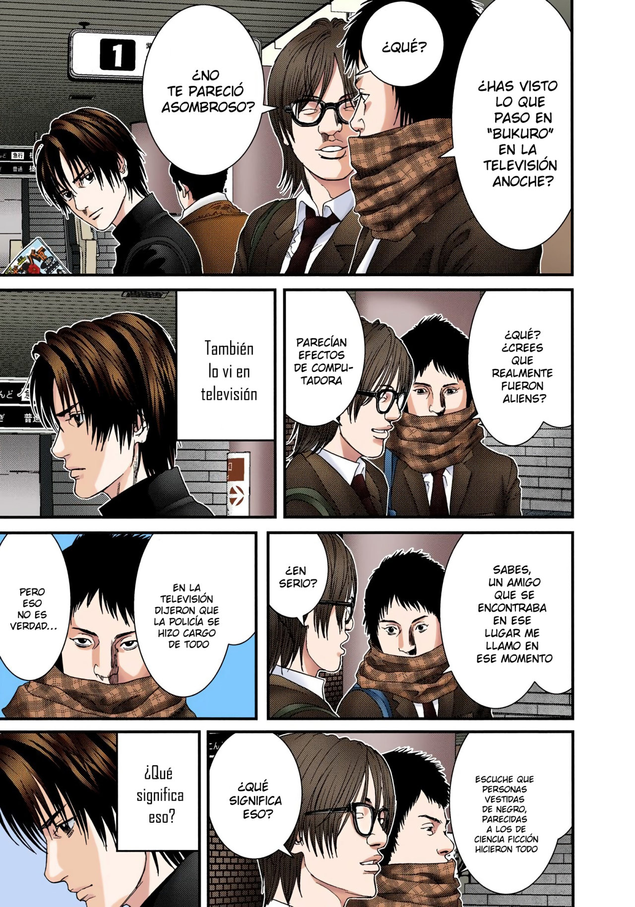 Read Gantz Full Color ES Manga Online