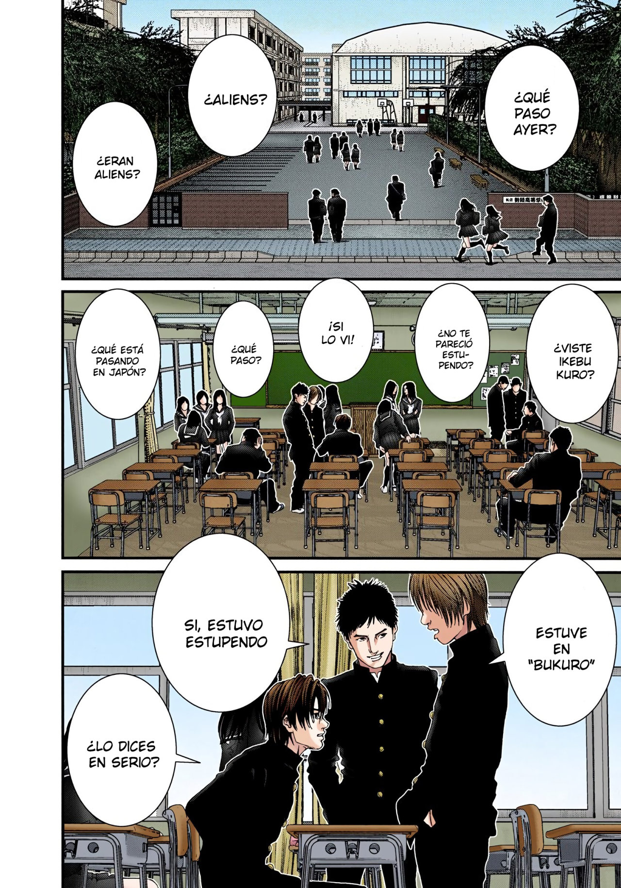 Read Gantz Full Color ES Manga Online
