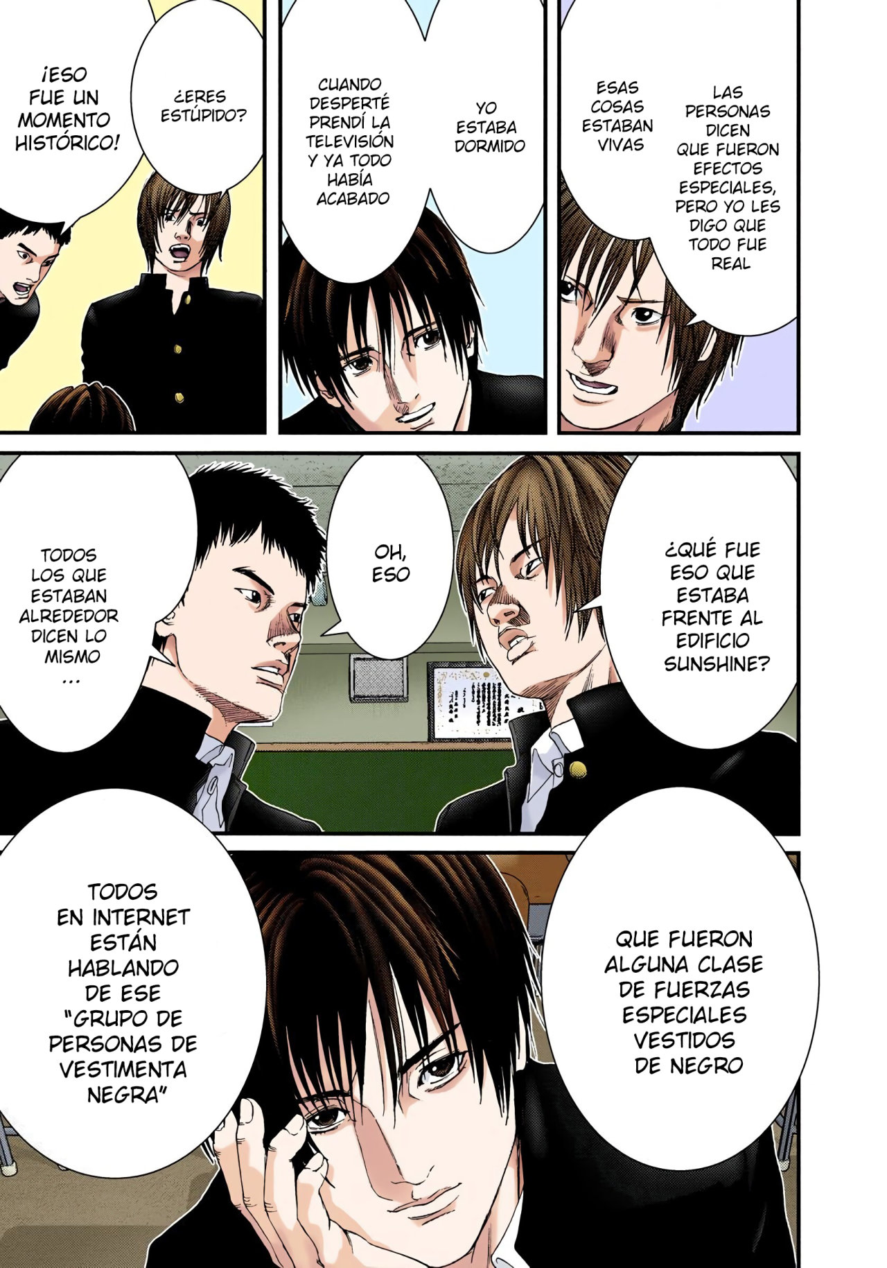 Read Gantz Full Color ES Manga Online