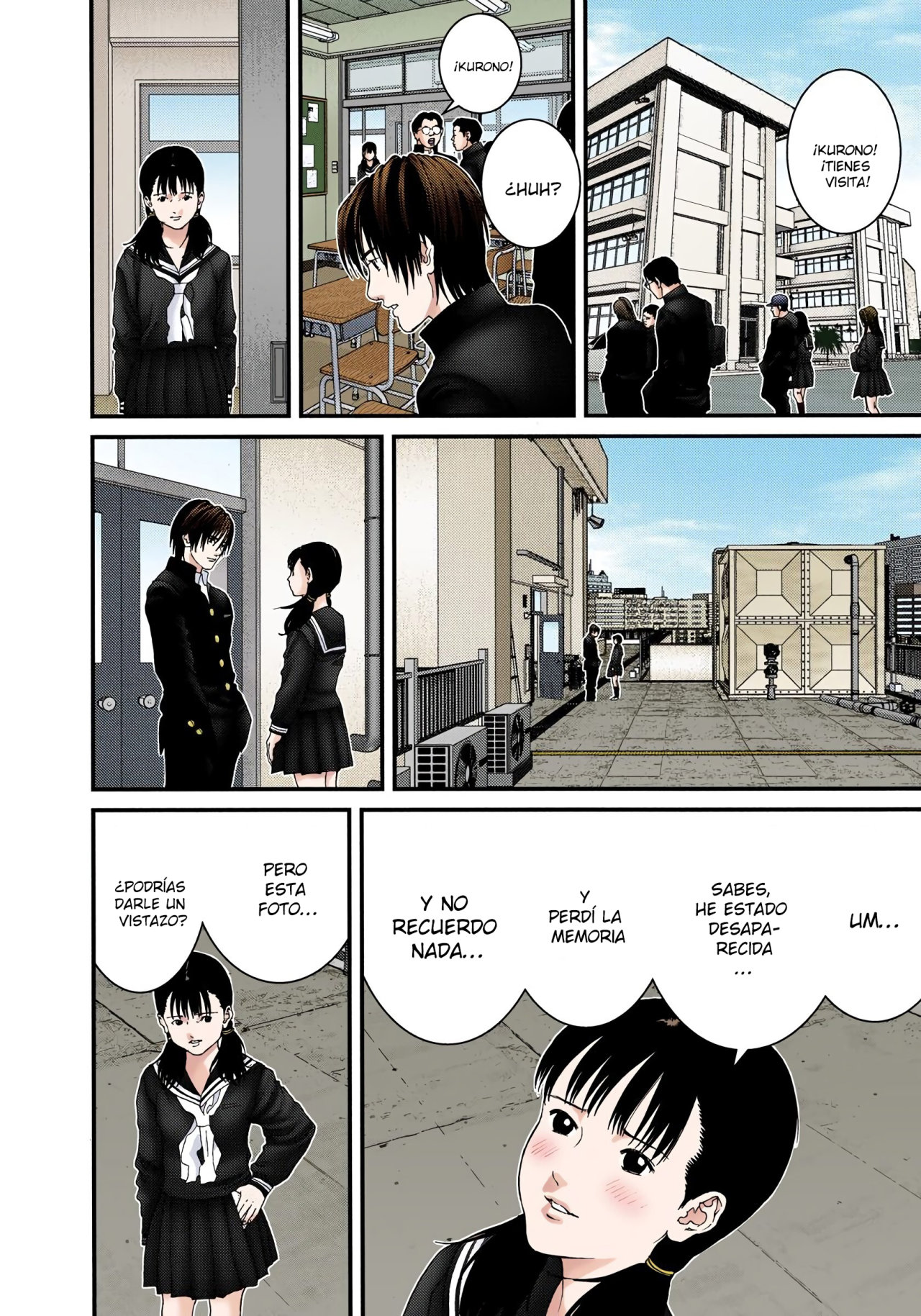 Read Gantz Full Color ES Manga Online