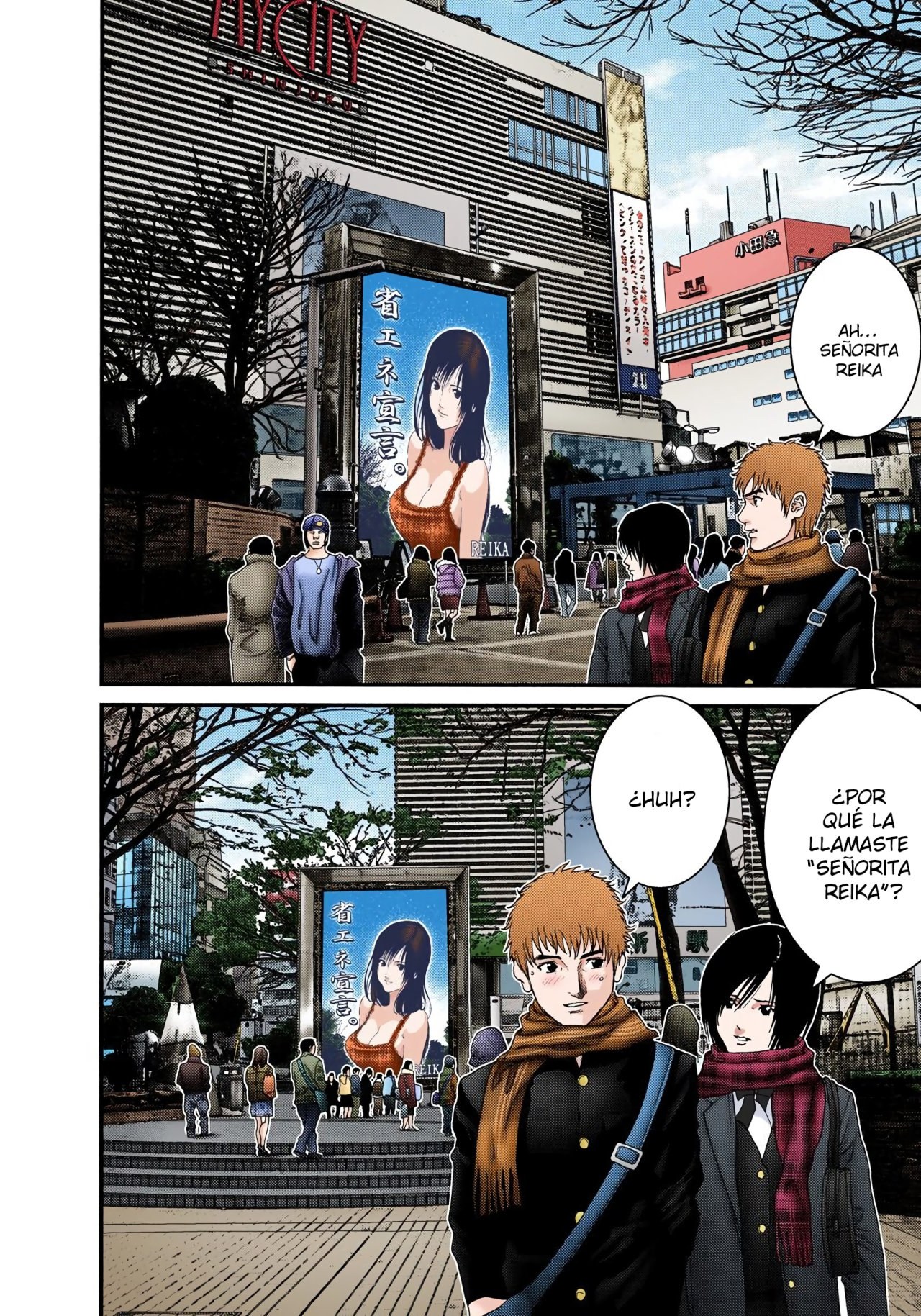 Read Gantz Full Color ES Manga Online