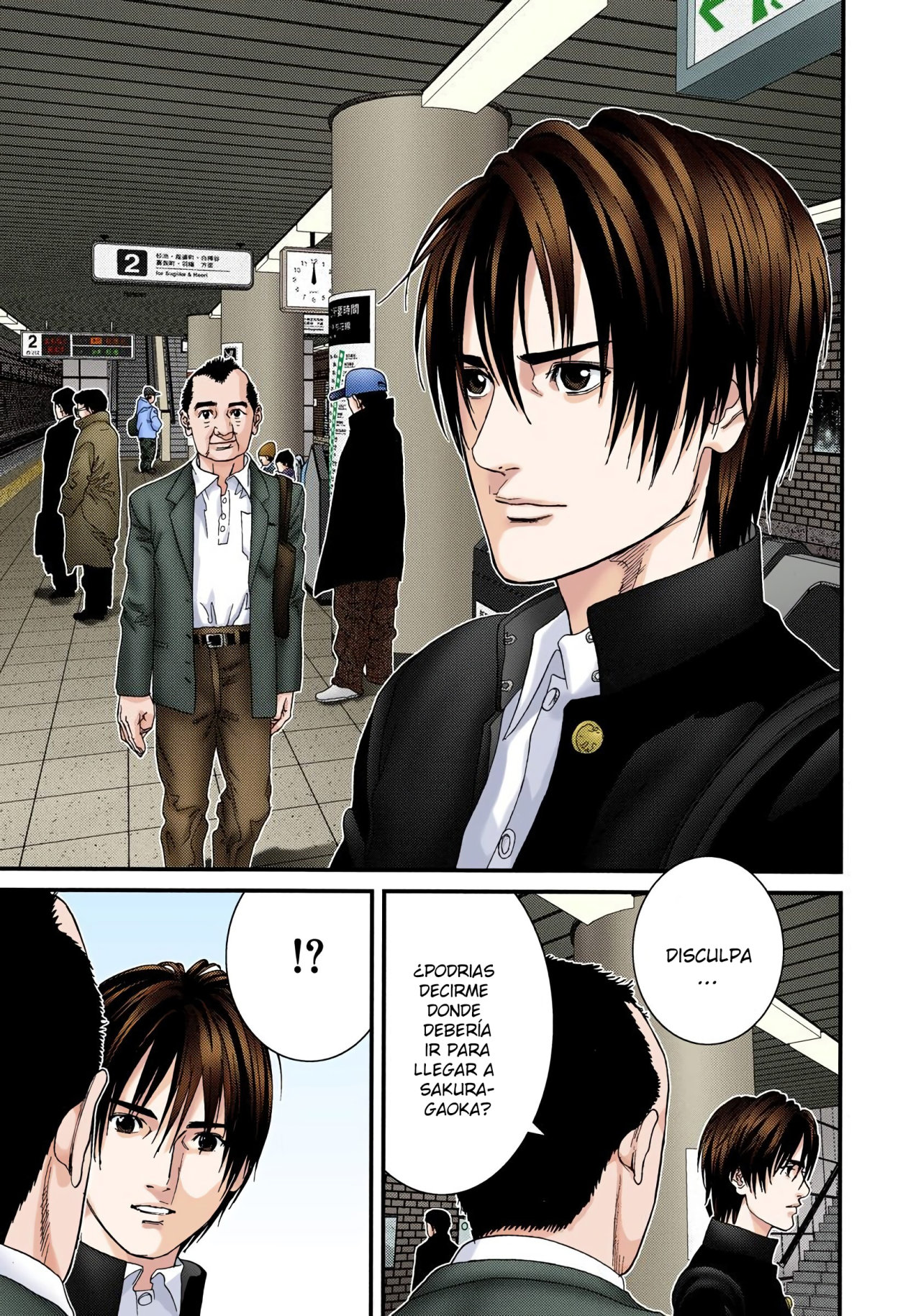 Read Gantz Full Color ES Manga Online