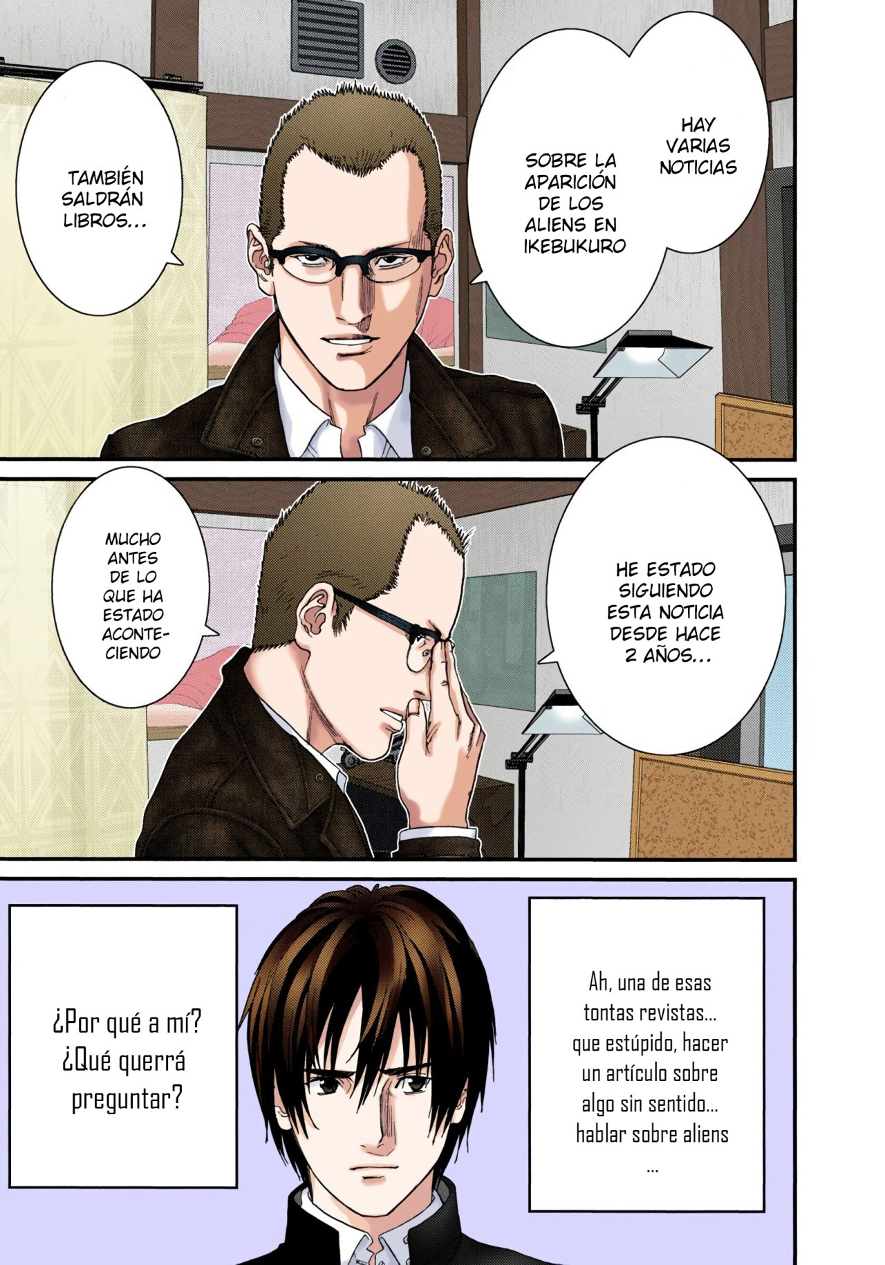 Read Gantz Full Color ES Manga Online