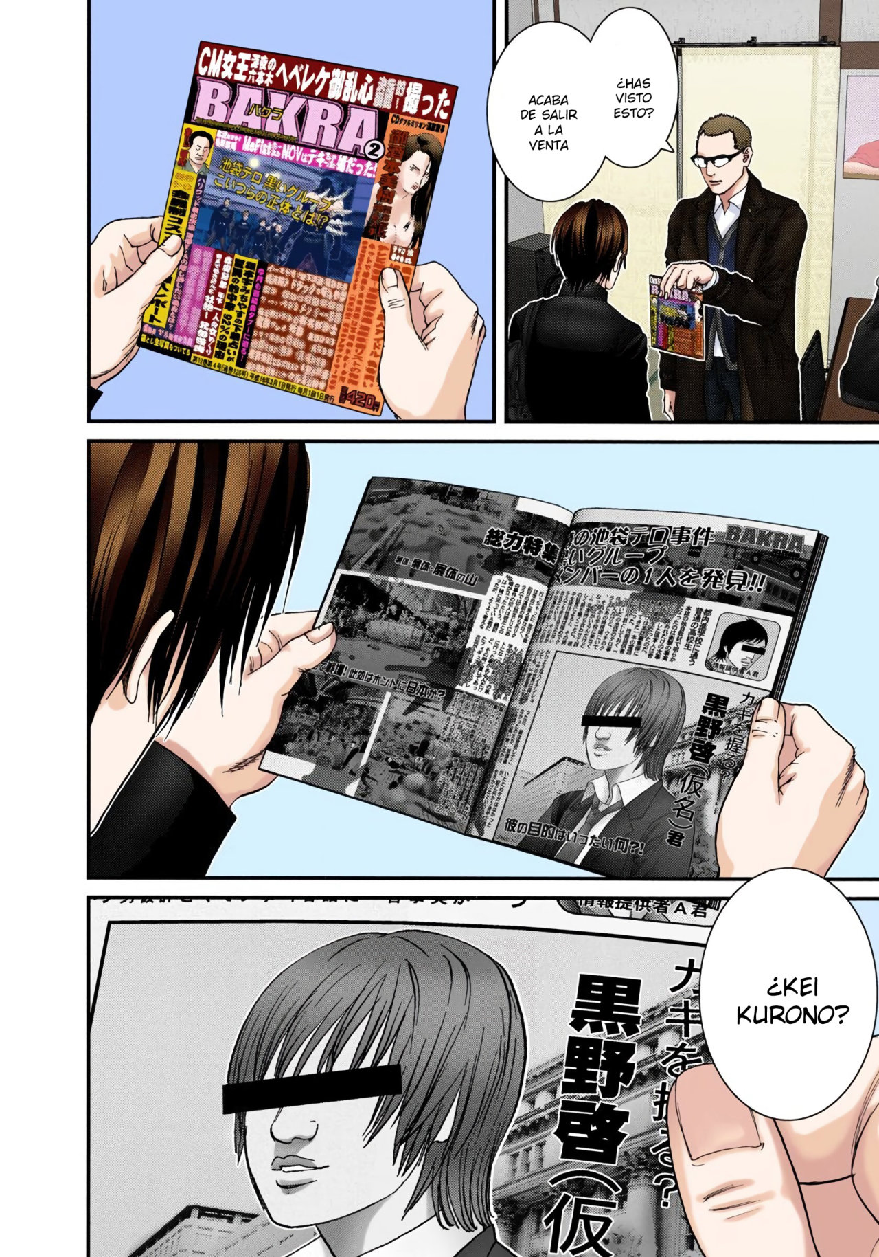 Read Gantz Full Color ES Manga Online