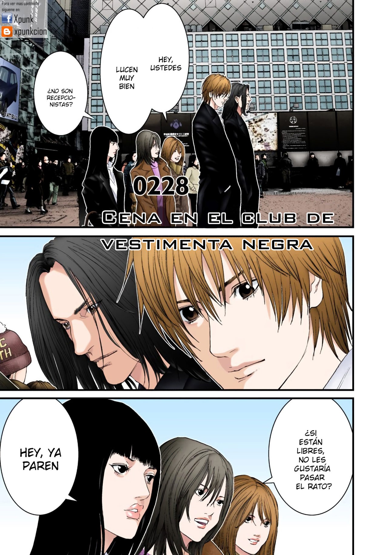 Read Gantz Full Color ES Manga Online