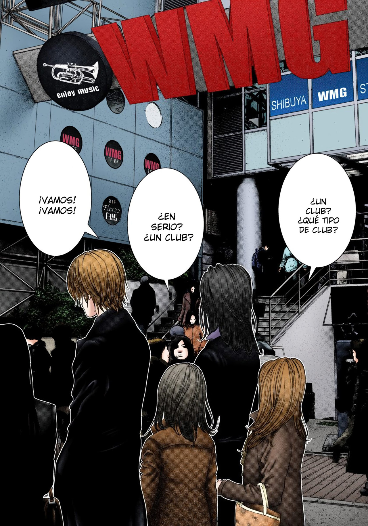 Read Gantz Full Color ES Manga Online