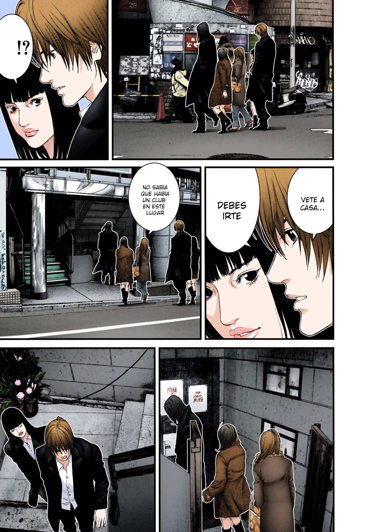 Read Gantz Full Color ES Manga Online