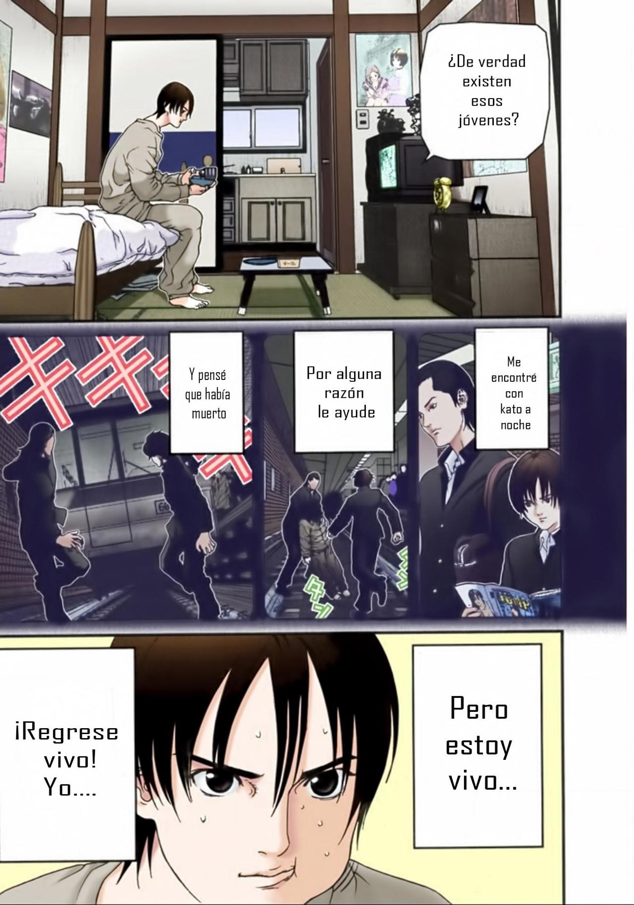 Read Gantz Full Color ES Manga Online