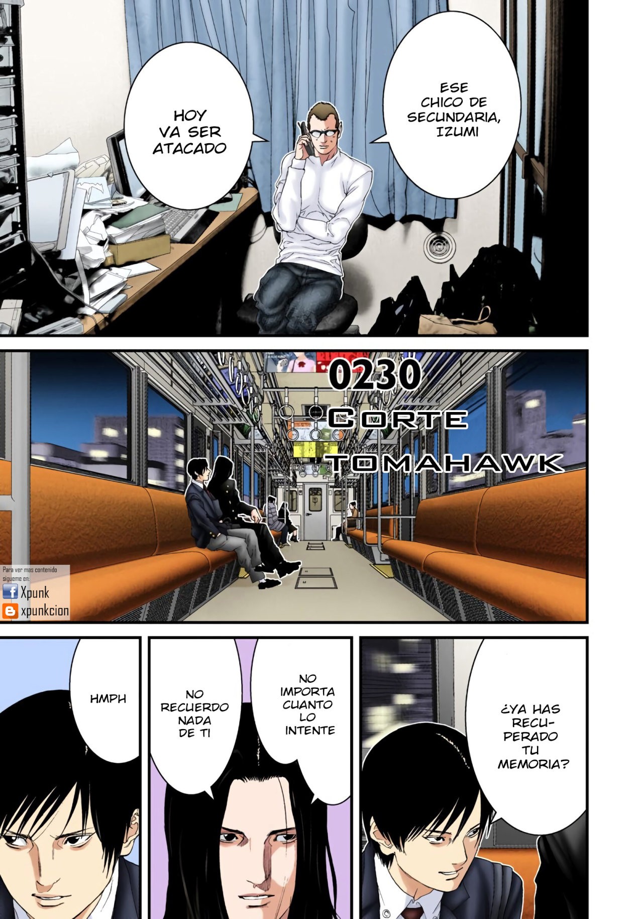Read Gantz Full Color ES Manga Online